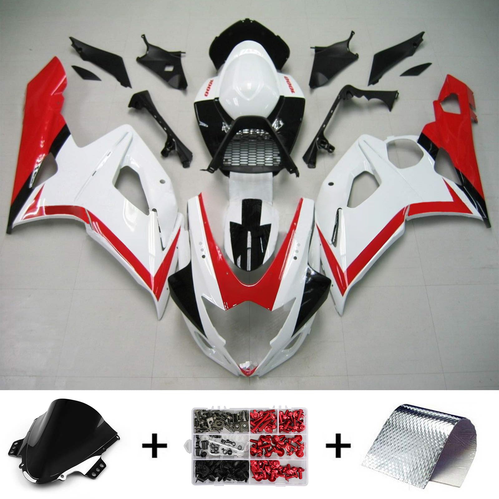 Suzuki GSXR1000 2005-2006
 Kit de carenado