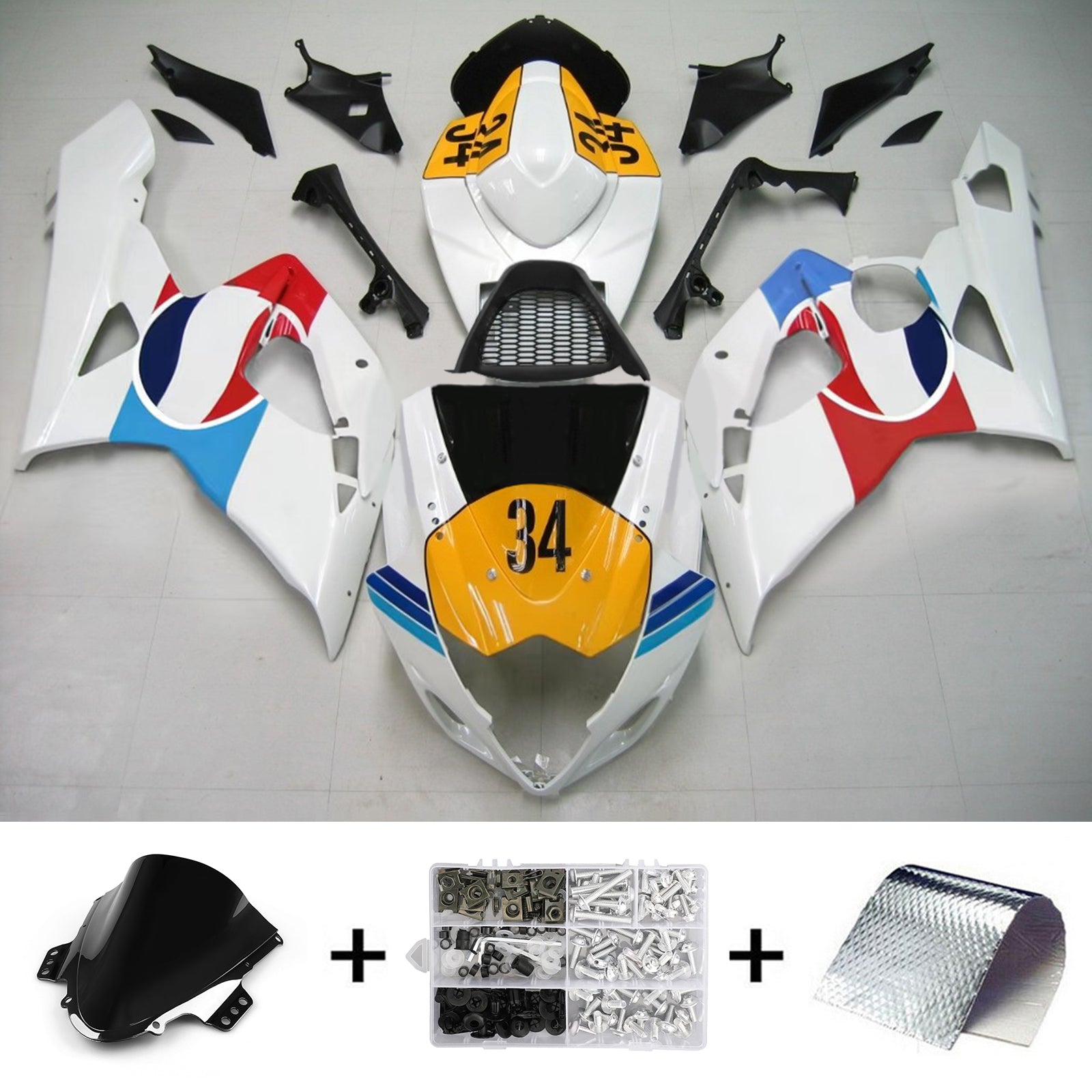스즈키 GSXR1000 2005-2006 페어링 키트