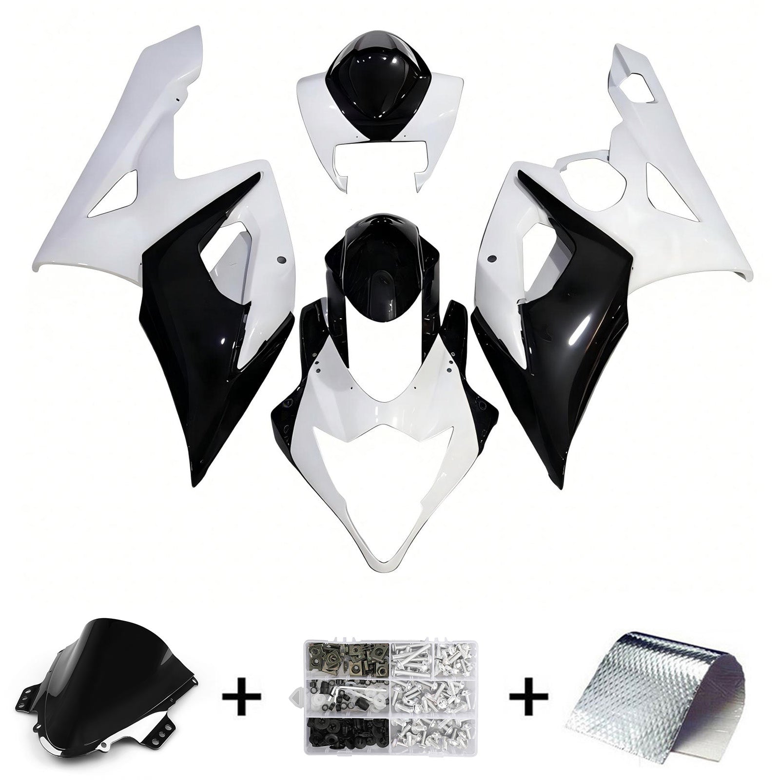 Amotopart Suzuki GSXR1000 2005-2006 K5 Fairing Kit Bodywork Plastic ABS