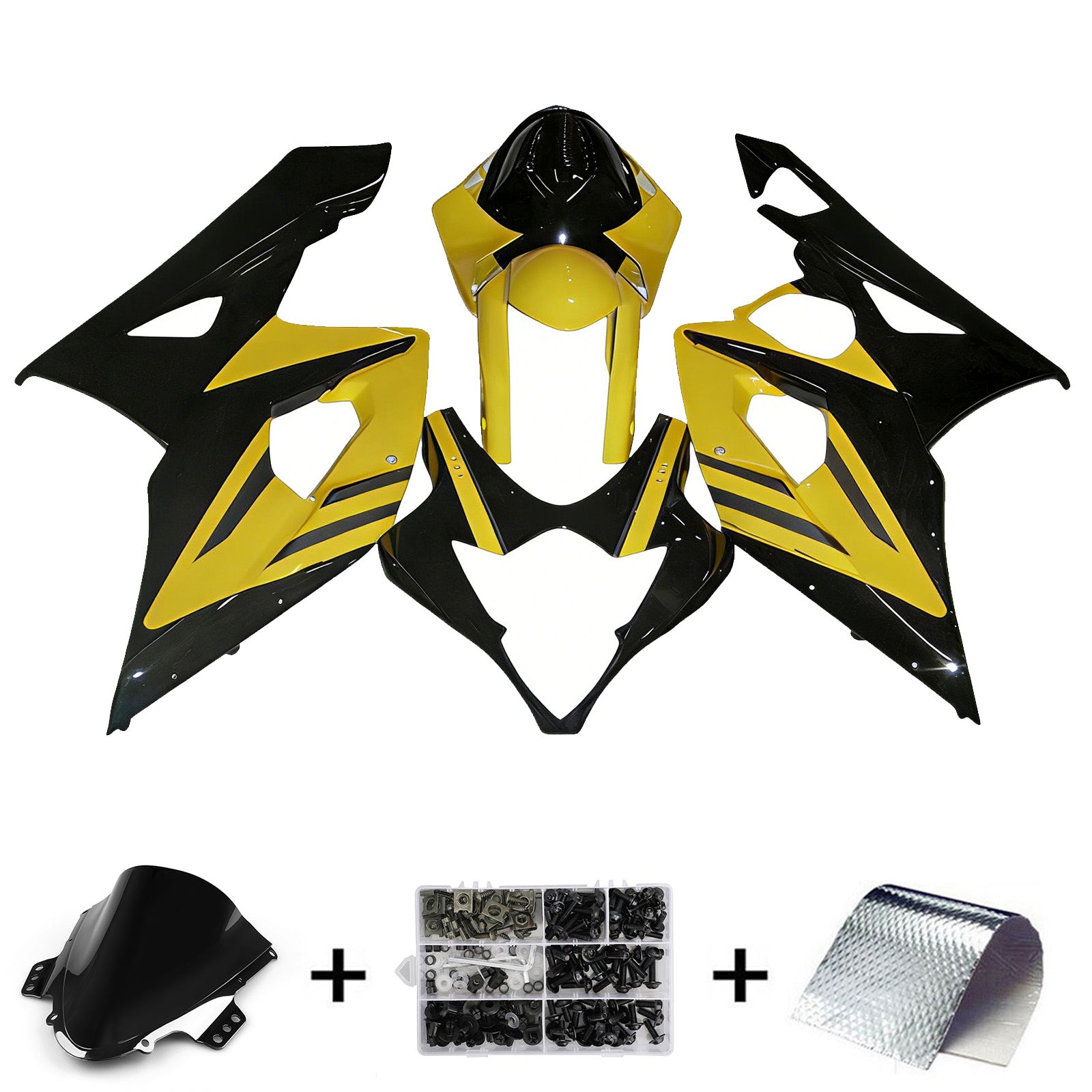 Amotopart Suzuki GSXR1000 2005-2006 K5 Fairing Kit Bodywork Plastic ABS