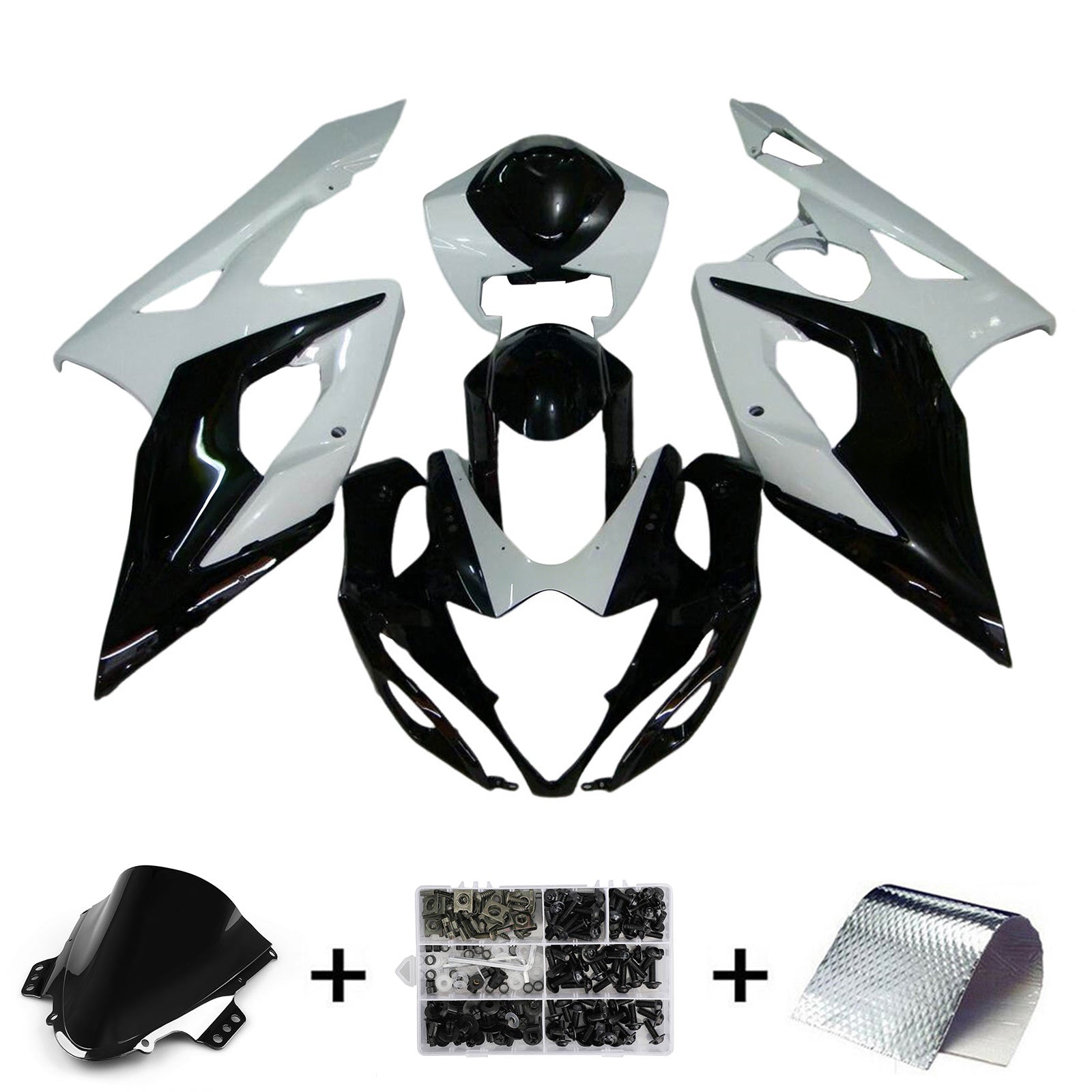 Amotopart Suzuki GSXR1000 2005-2006 K5 Fairing Kit Bodywork Plastic ABS