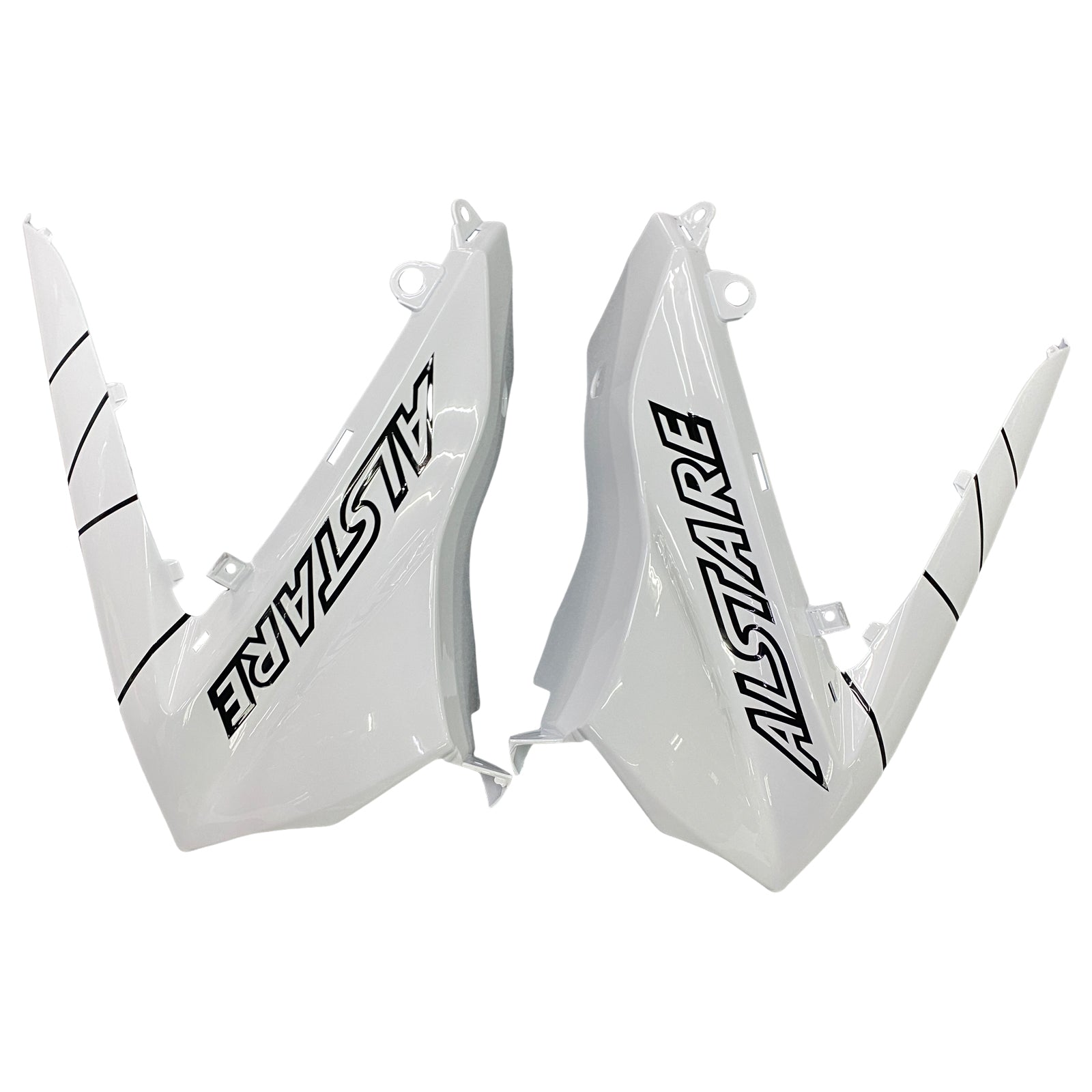 Fairings 2007-2008 Suzuki GSXR 1000 White Black Alstare