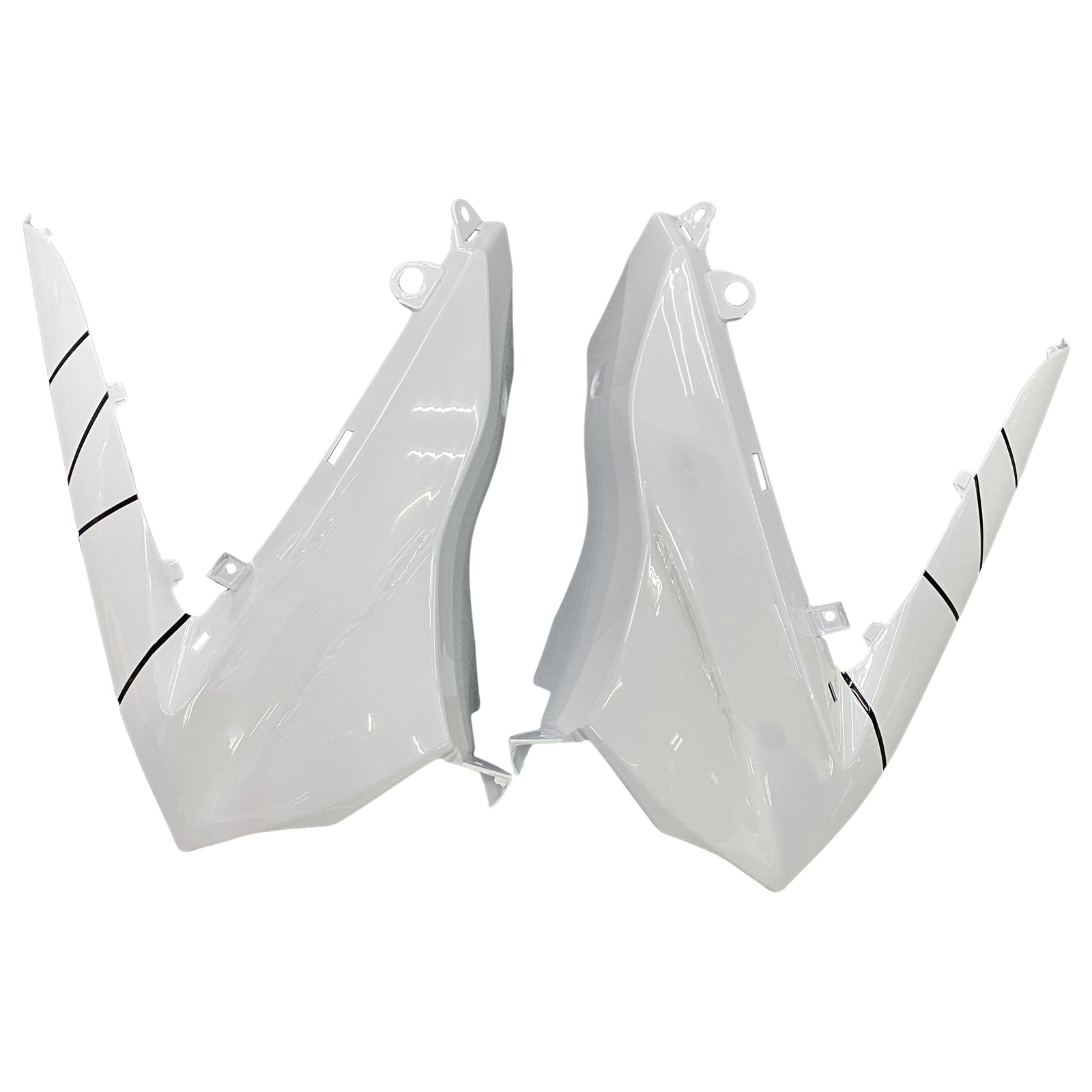 Fairings 2007-2008 Suzuki GSXR 1000 White Black Alstare