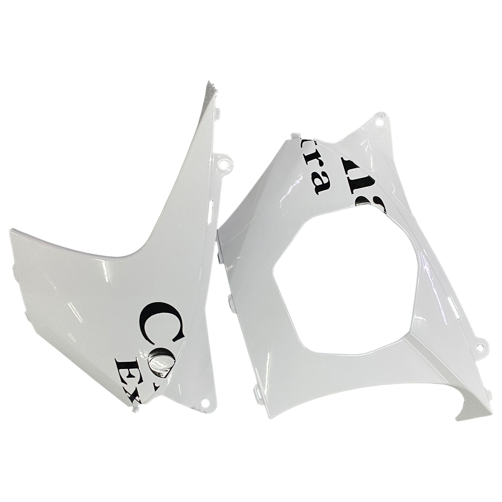 Fairings 2007-2008 Suzuki GSXR 1000 White Black Alstare