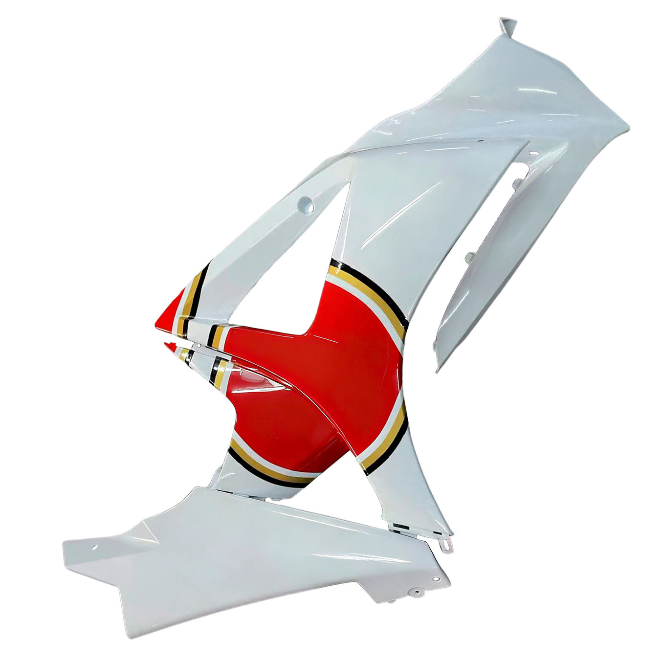 Fairings 2007-2008 Suzuki GSXR 1000 White & Red Lucky Strike  Generic