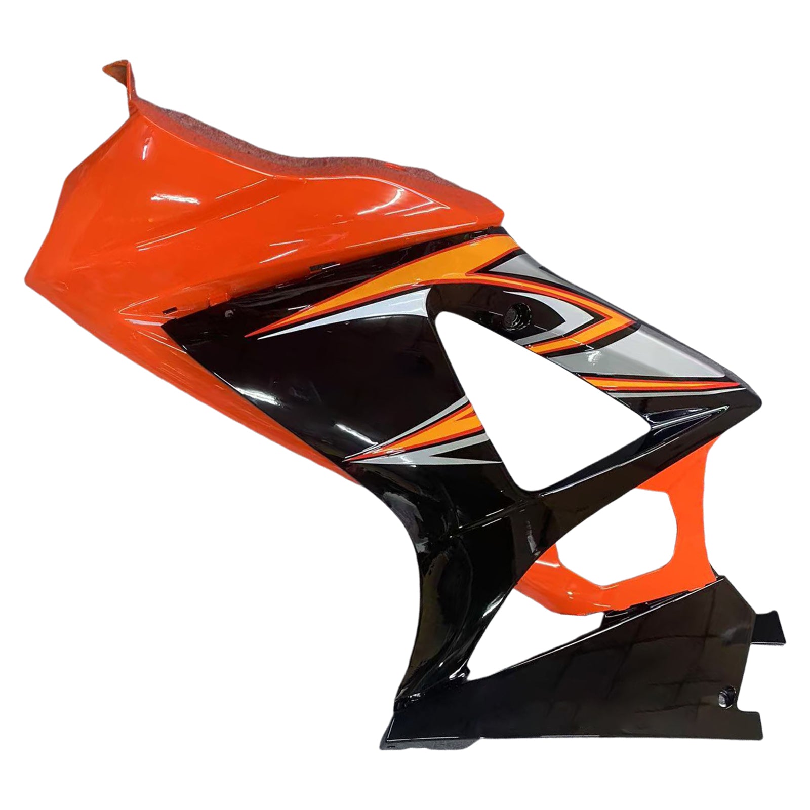 Fairings 2007-2008 Suzuki GSXR 1000 Black & Orange GSXR  Generic