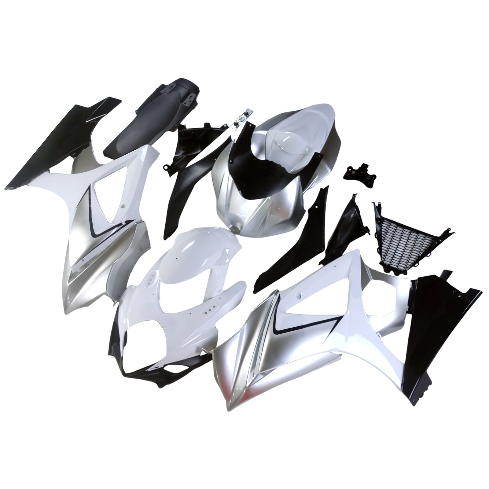 Fairings 2007-2008 Suzuki GSXR 1000 Silve GSXR   Generic