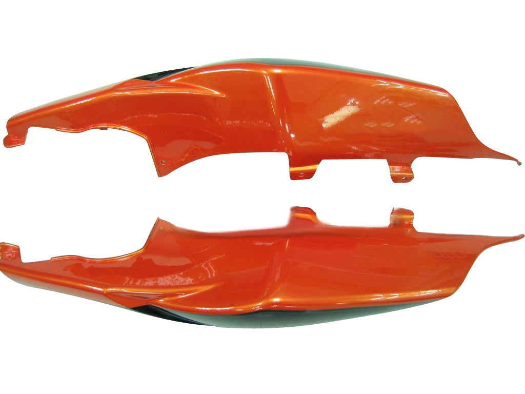 Fairings 2007-2008 Suzuki GSXR 1000 Orange Metallic & Black Jordan Generic