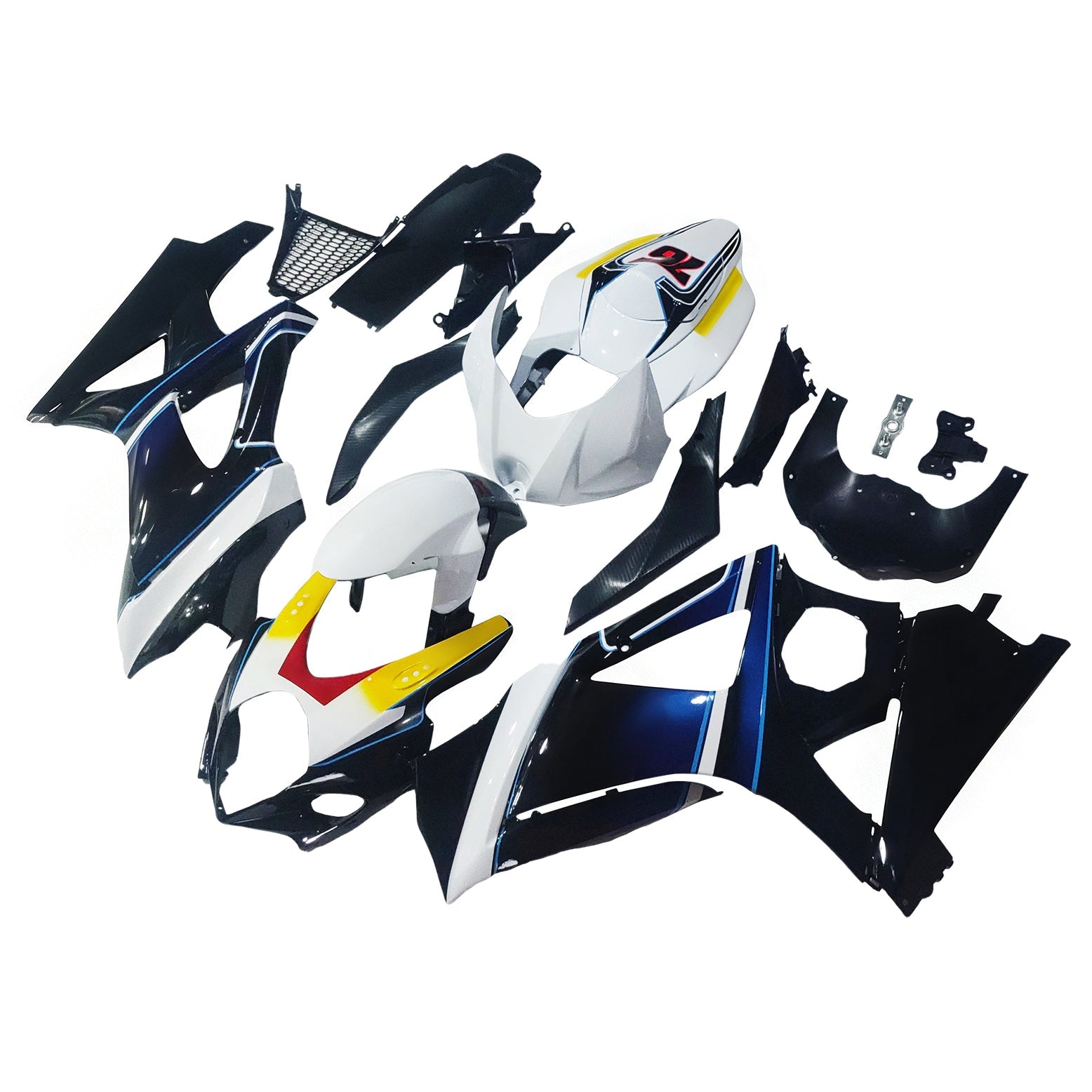 Fairings 2007-2008 Suzuki GSXR 1000 Multi-Color Brux Generic