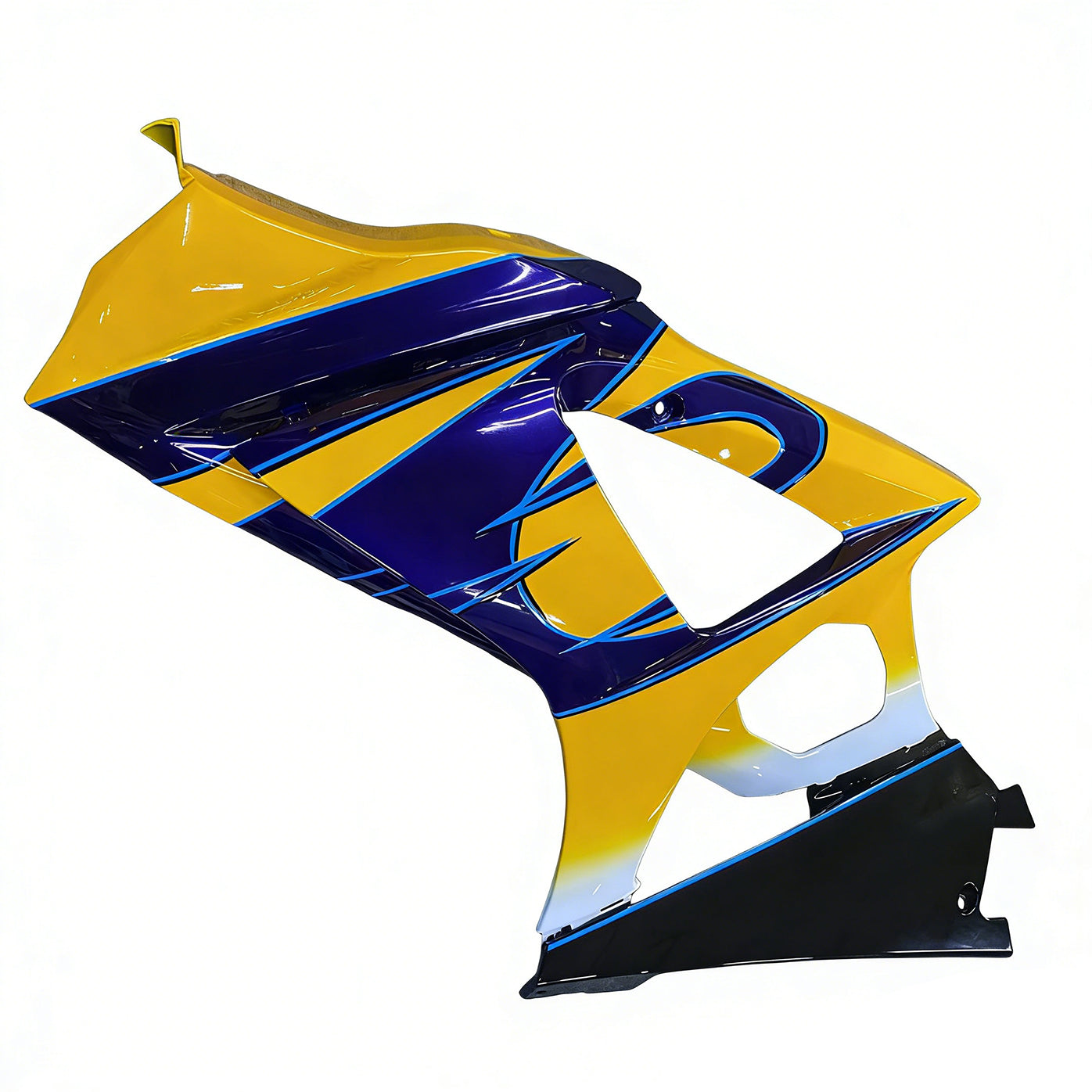 Fairings 2007-2008 Suzuki GSXR 1000 Yellow Blue Alstare Corona   Generic