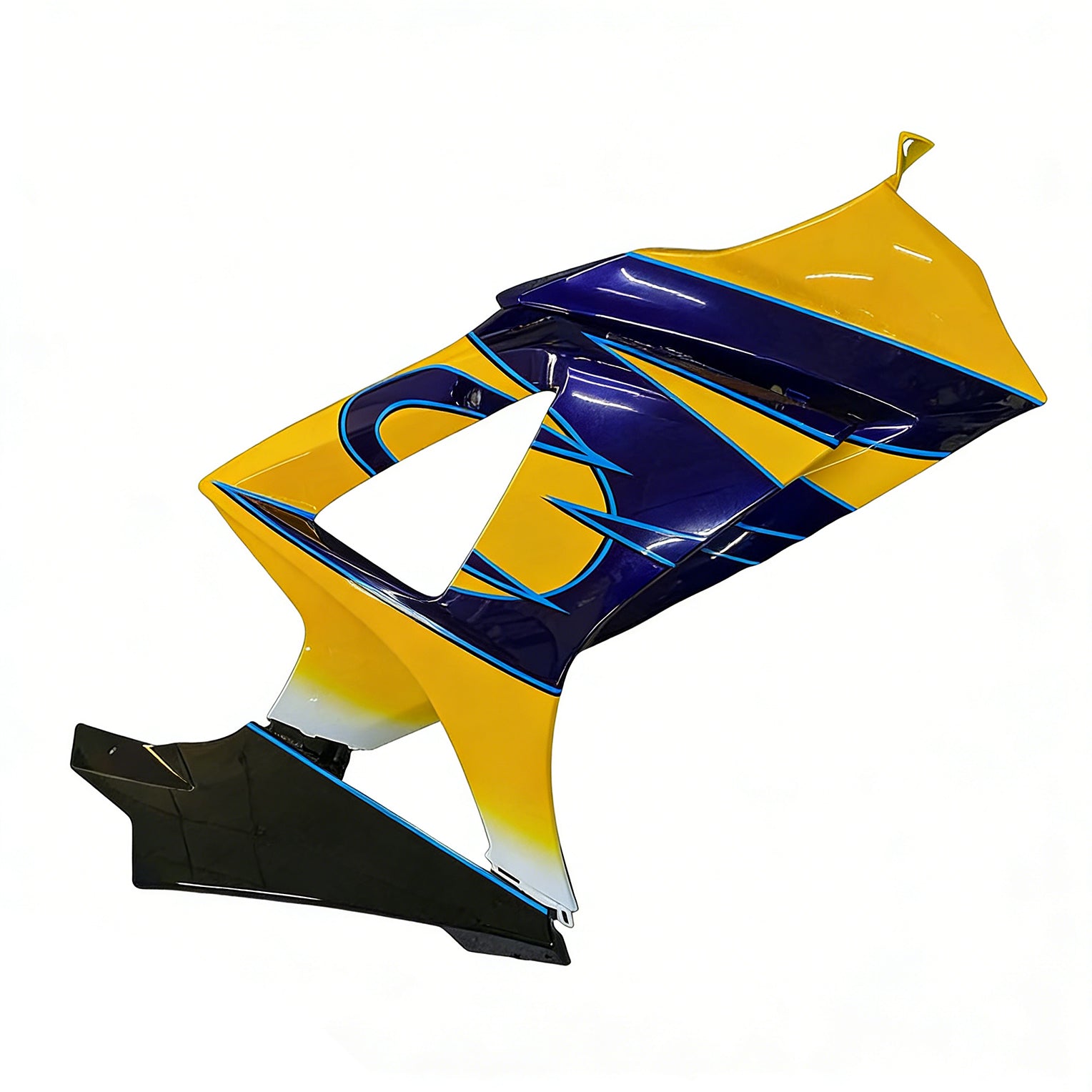 Fairings 2007-2008 Suzuki GSXR 1000 Yellow Blue Alstare Corona   Generic