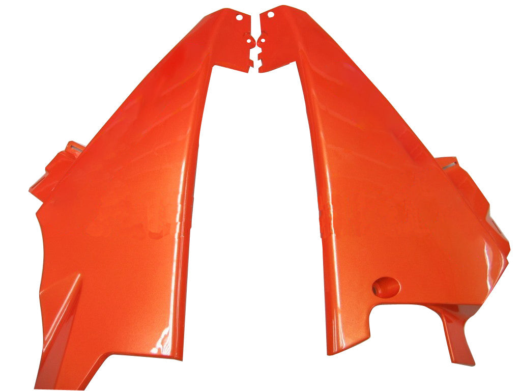 Fairings 2007-2008 Suzuki GSXR 1000 Black & Orange Gold Flame Generic