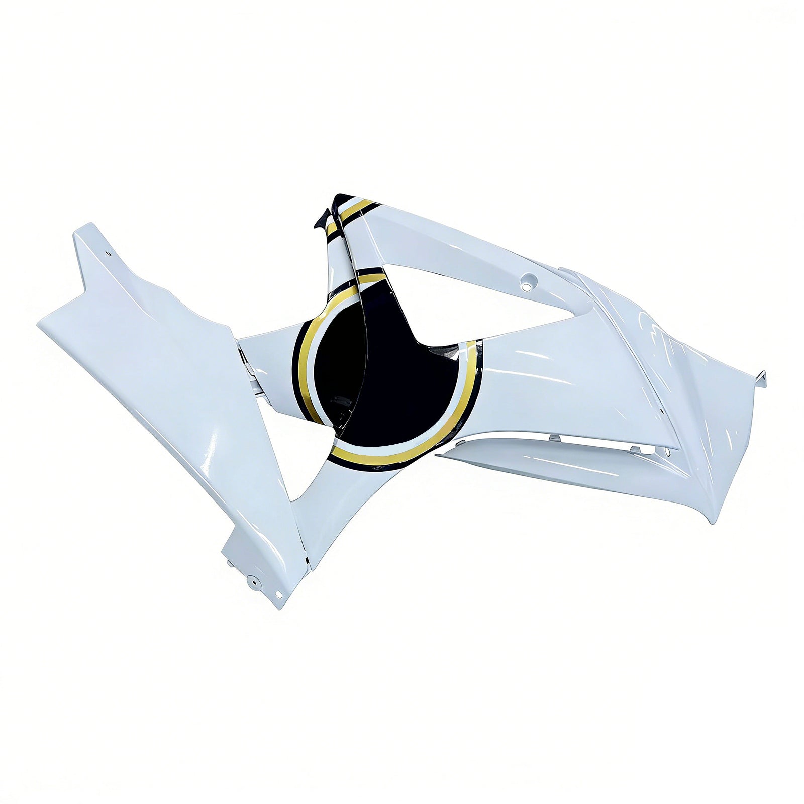 Fairings 2007-2008 Suzuki GSXR 1000 White Black Gold Lucky Strike  Generic