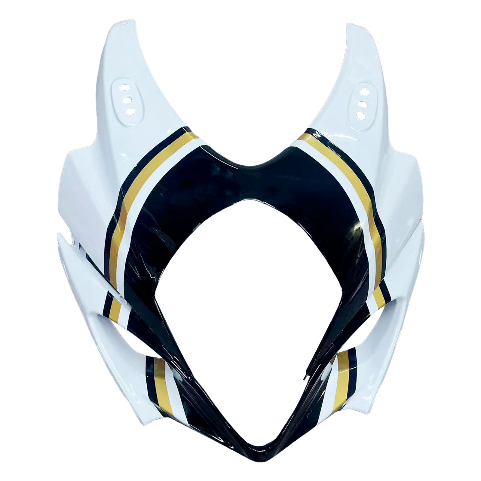 Fairings 2007-2008 Suzuki GSXR 1000 White Black Gold Lucky Strike  Generic