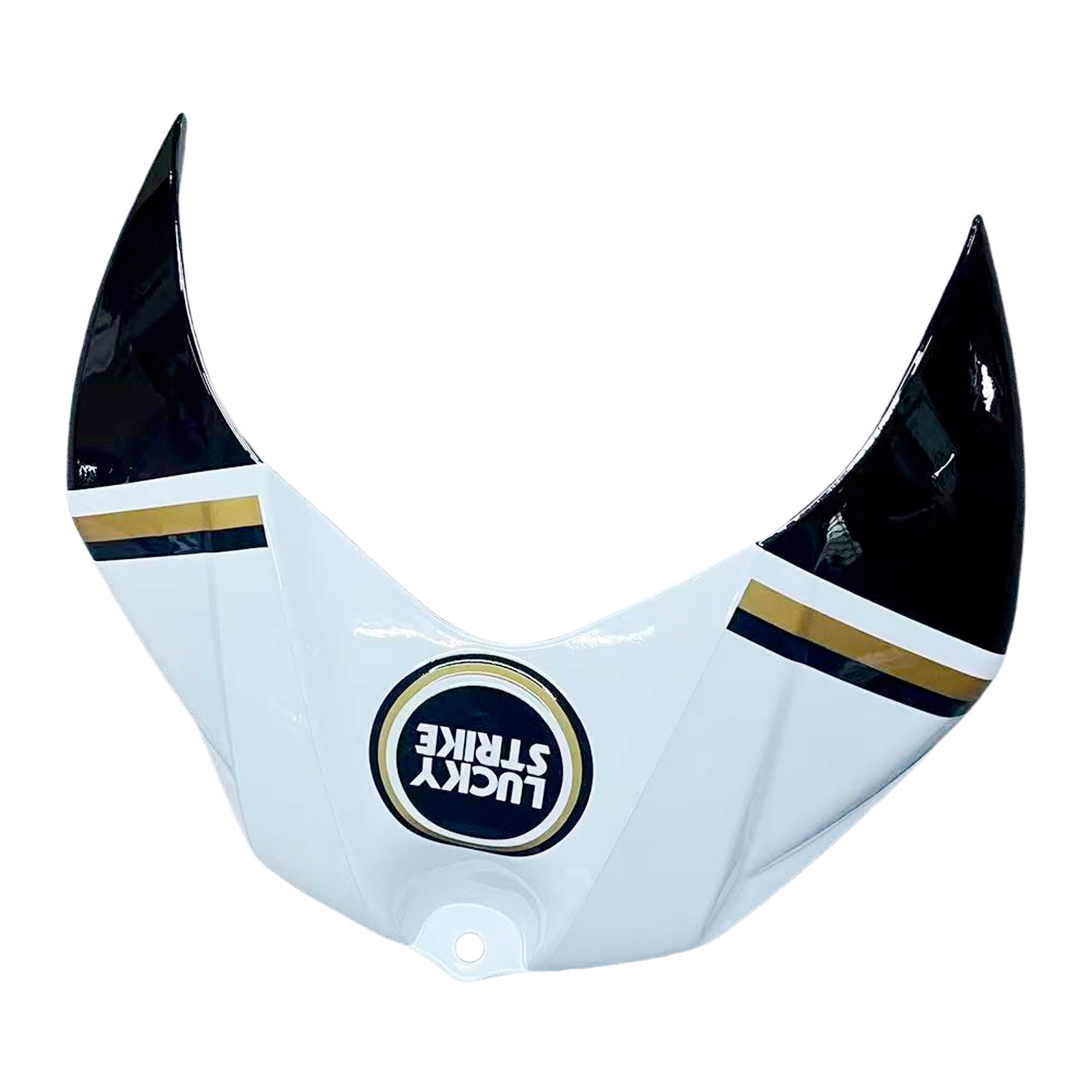 Fairings 2007-2008 Suzuki GSXR 1000 White Black Gold Lucky Strike  Generic