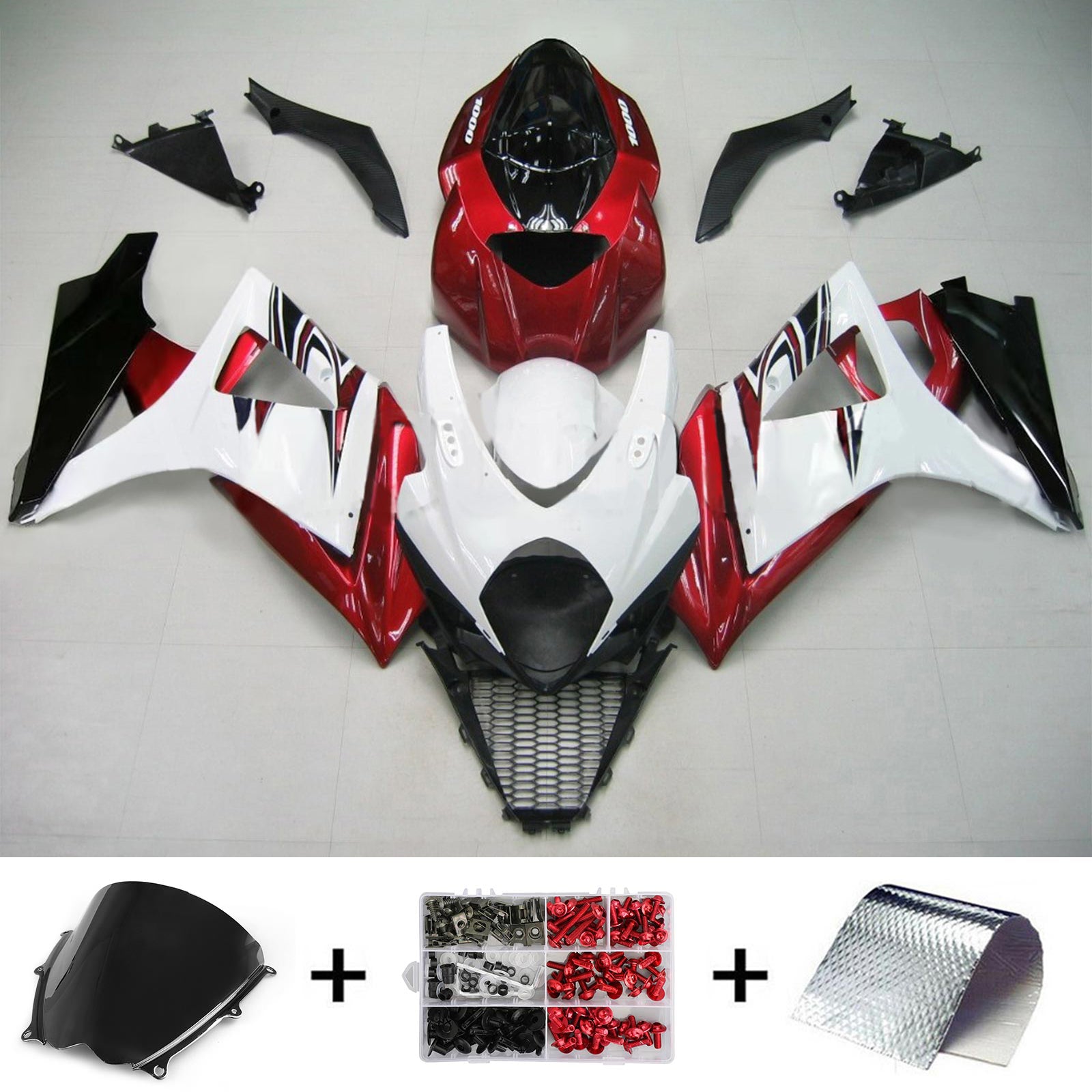 스즈키 GSXR1000 2007-2008 페어링 키트