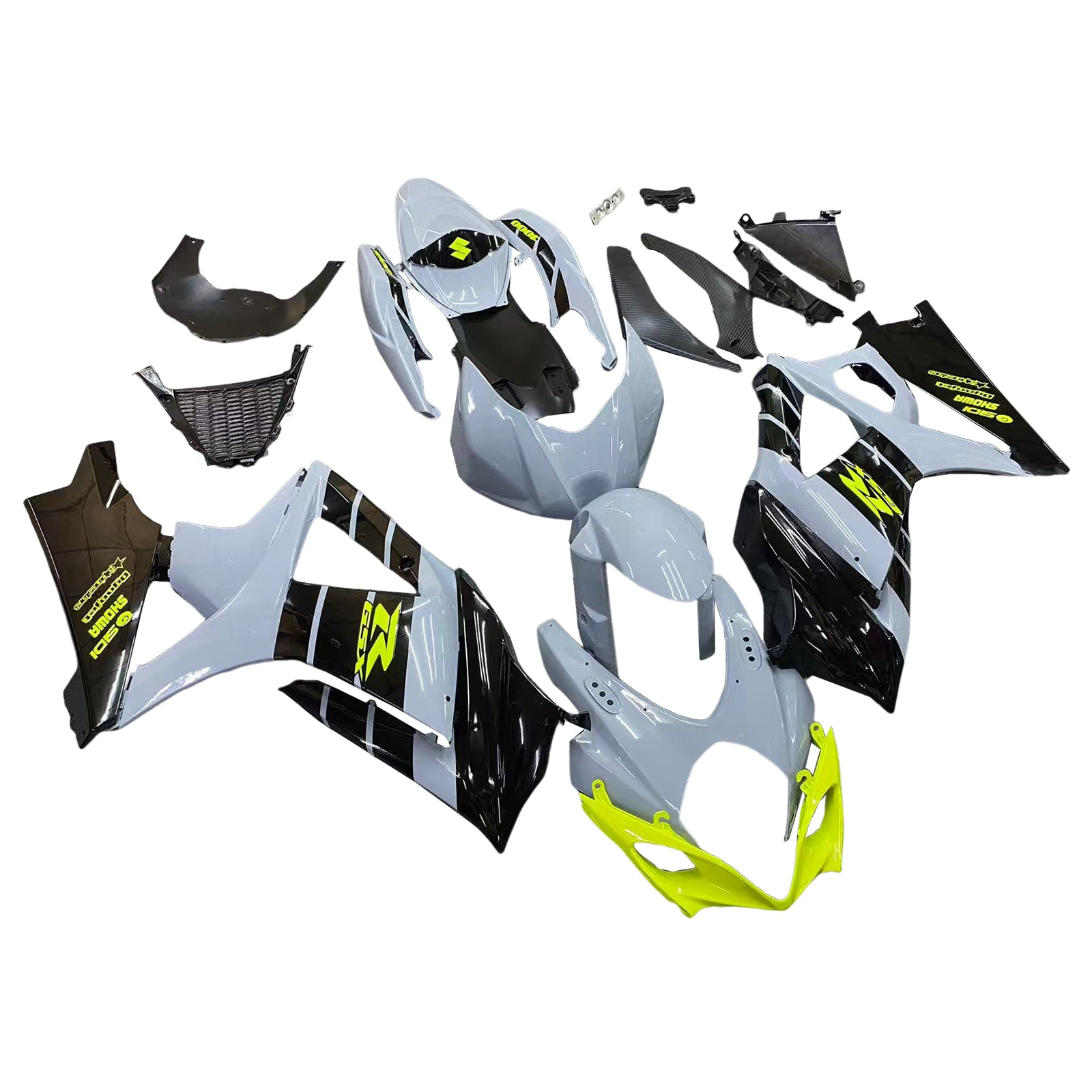 Suzuki GSXR1000 2007-2008 K7 Fairing Kit Bodywork Plastic ABS