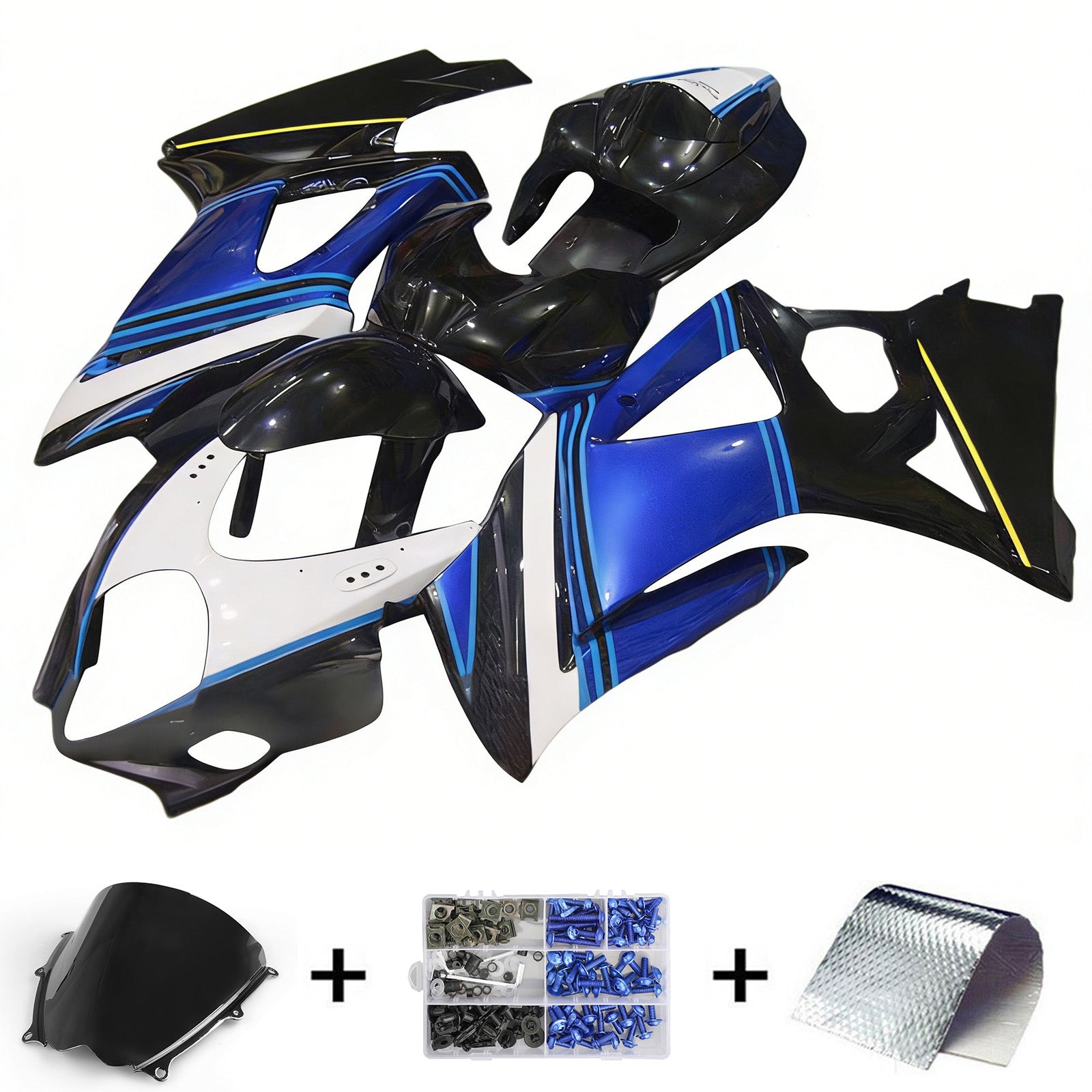 Amotopart Suzuki GSXR1000 2007-2008 K7 Fairing Kit Bodywork Plastic ABS