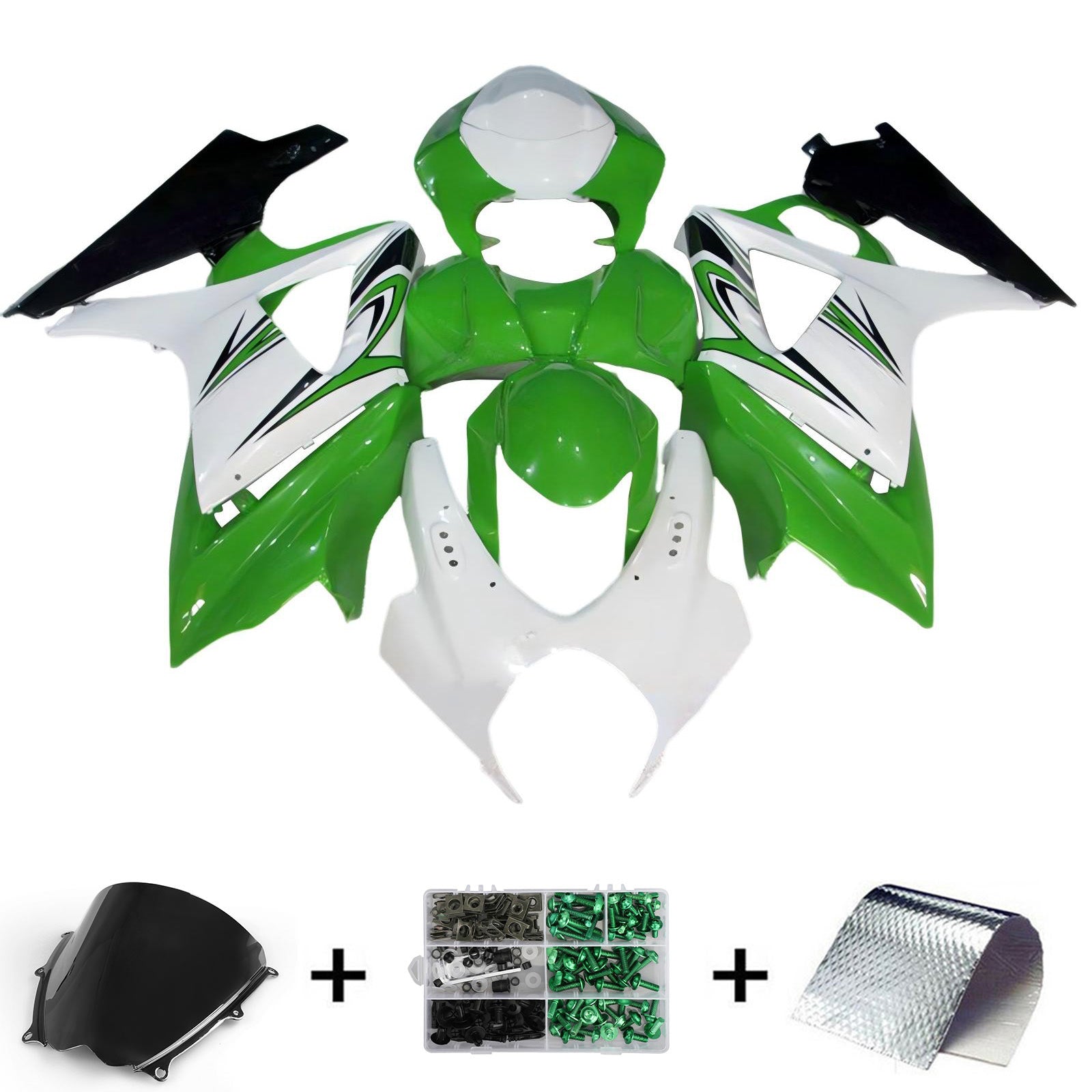 Amotopart Suzuki GSXR1000 2007-2008 K7 Fairing Kit Bodywork Plastic ABS