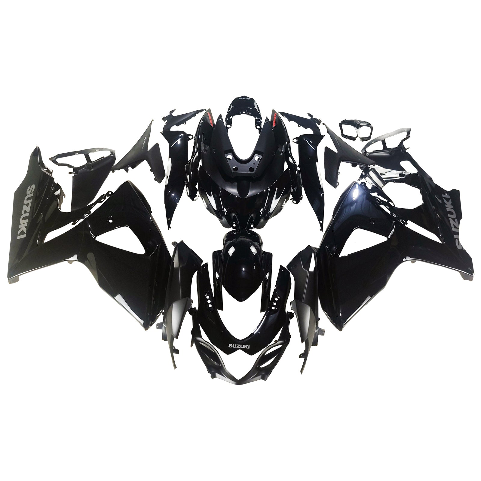 Fairings 2009-2016 Suzuki GSXR 1000 All Black GSXR  Generic