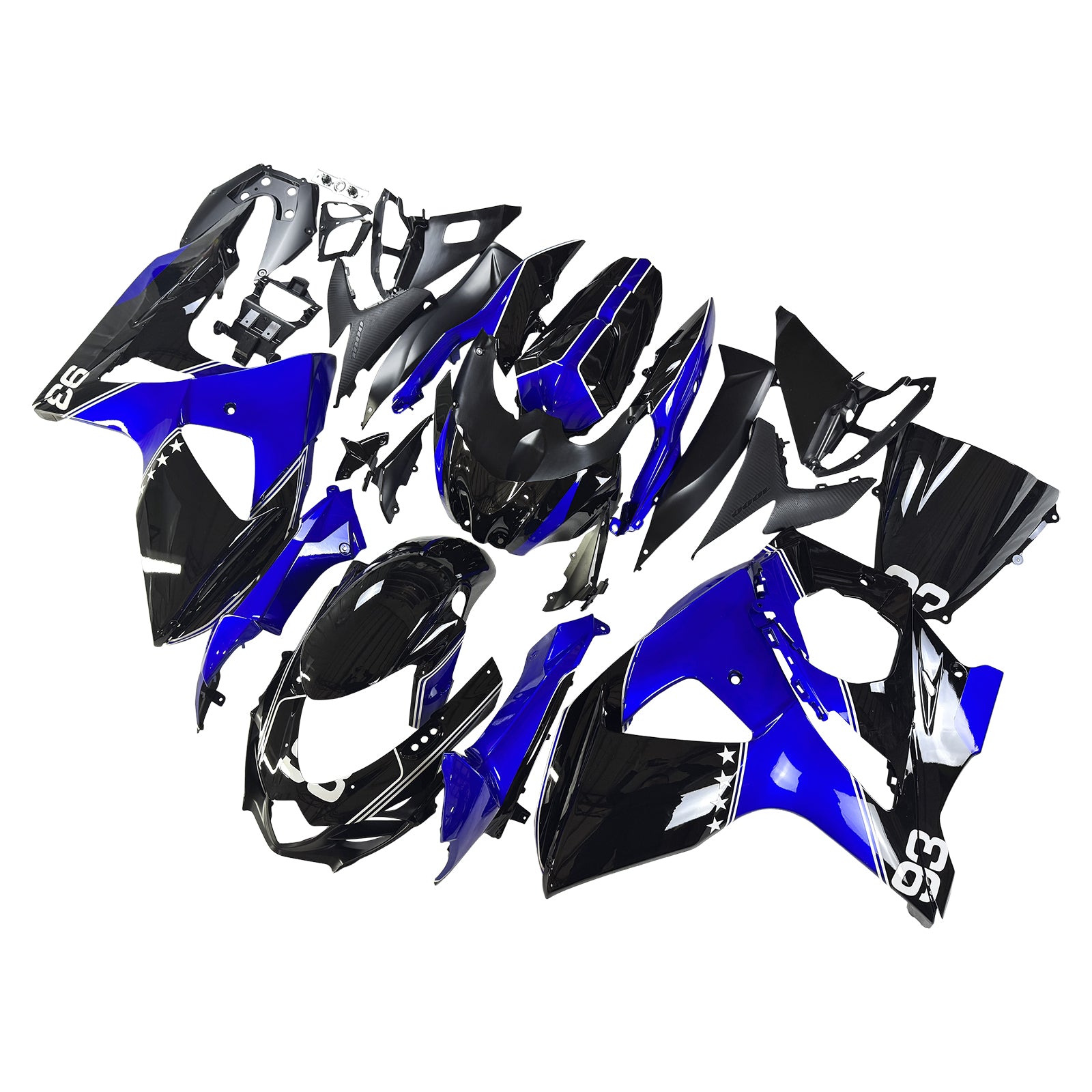 Amotopart Suzuki GSXR1000 2009-2016 K9 Fairing Kit Bodywork Plastic ABS