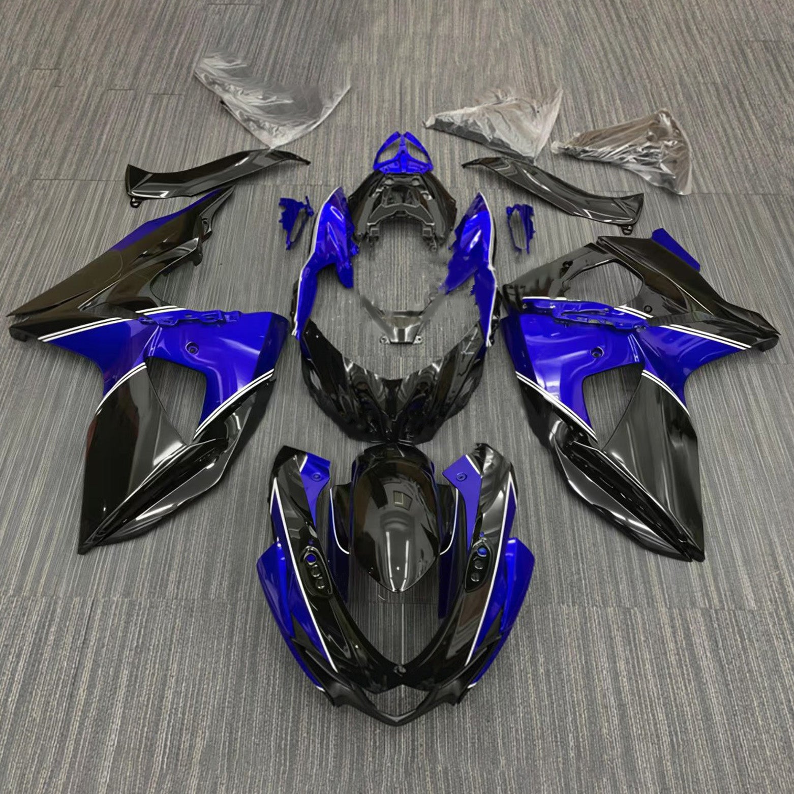 Amotopart Suzuki GSXR1000 2009-2016 K9 Fairing Kit Bodywork Plastic ABS
