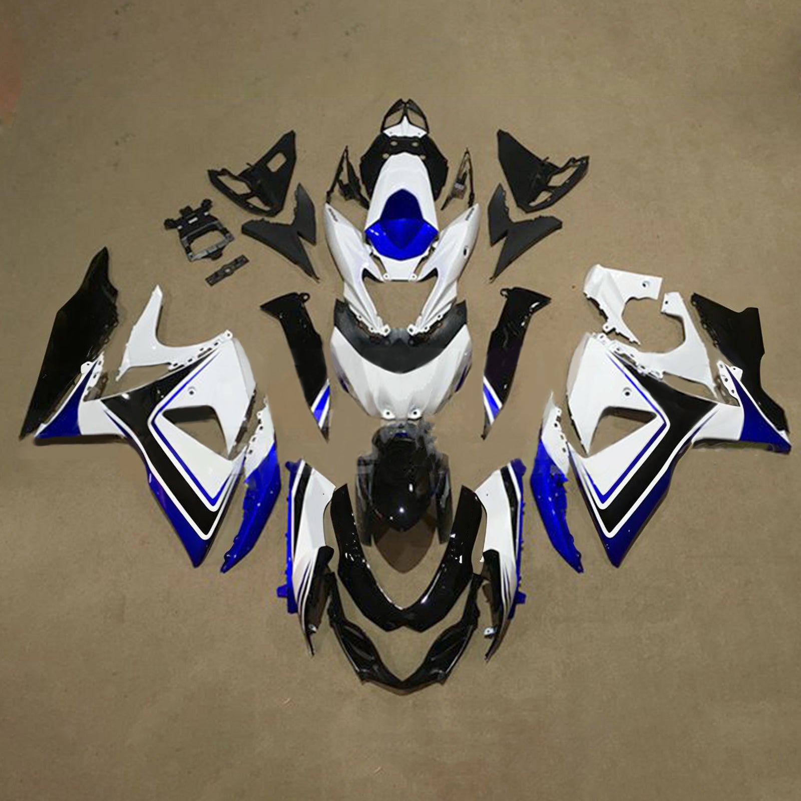 Amotopart Suzuki GSXR1000 2009-2016 K9 Fairing Kit Bodywork Plastic ABS