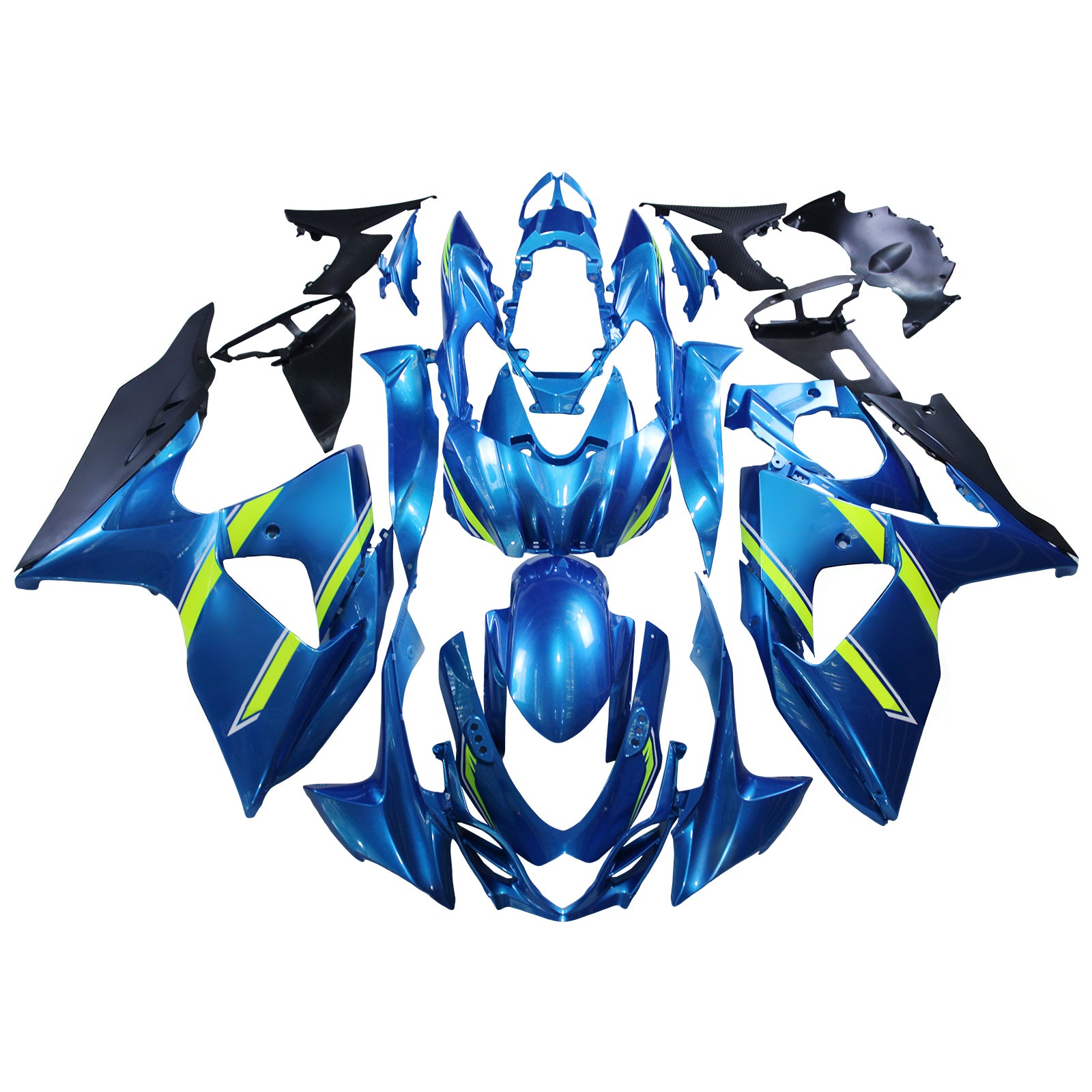 Amotopart Suzuki GSXR1000 2009-2016 K9 Fairing Kit Bodywork Plastic ABS