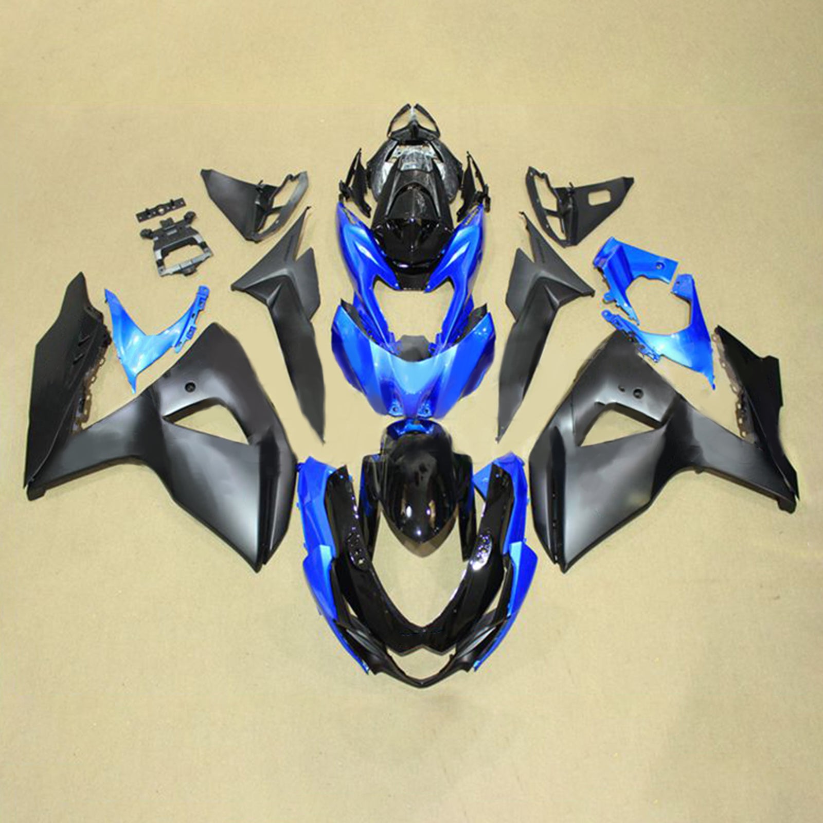 Amotopart Suzuki GSXR1000 2009-2016 K9 Fairing Kit Bodywork Plastic ABS