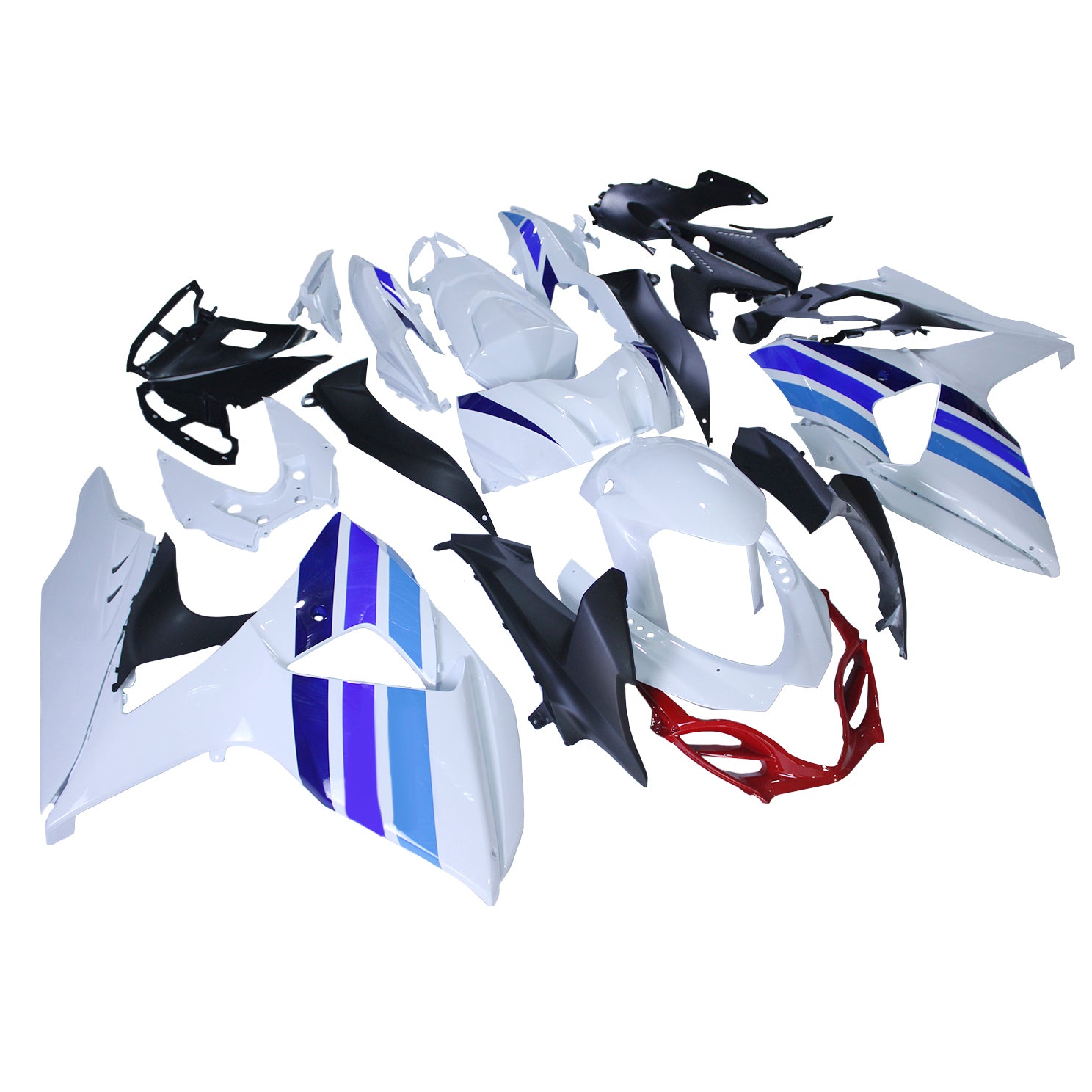 Amotopart Suzuki GSXR1000 2009-2016 K9 Fairing Kit Bodywork Plastic ABS