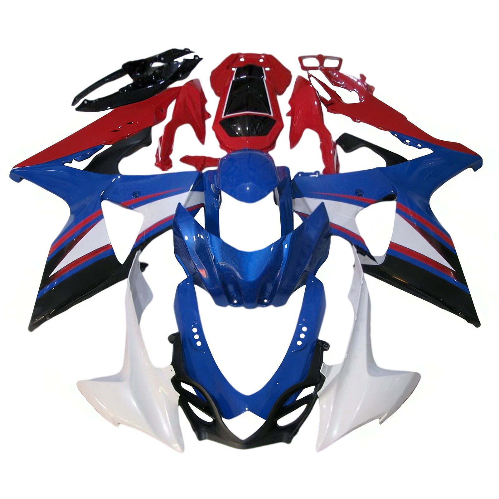 Amotopart Suzuki GSXR1000 2009-2016 K9 Fairing Kit Bodywork Plastic ABS