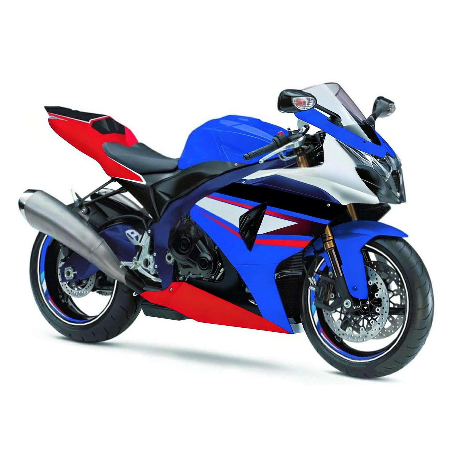 Amotopart Suzuki GSXR1000 2009-2016 K9 Fairing Kit Bodywork Plastic ABS