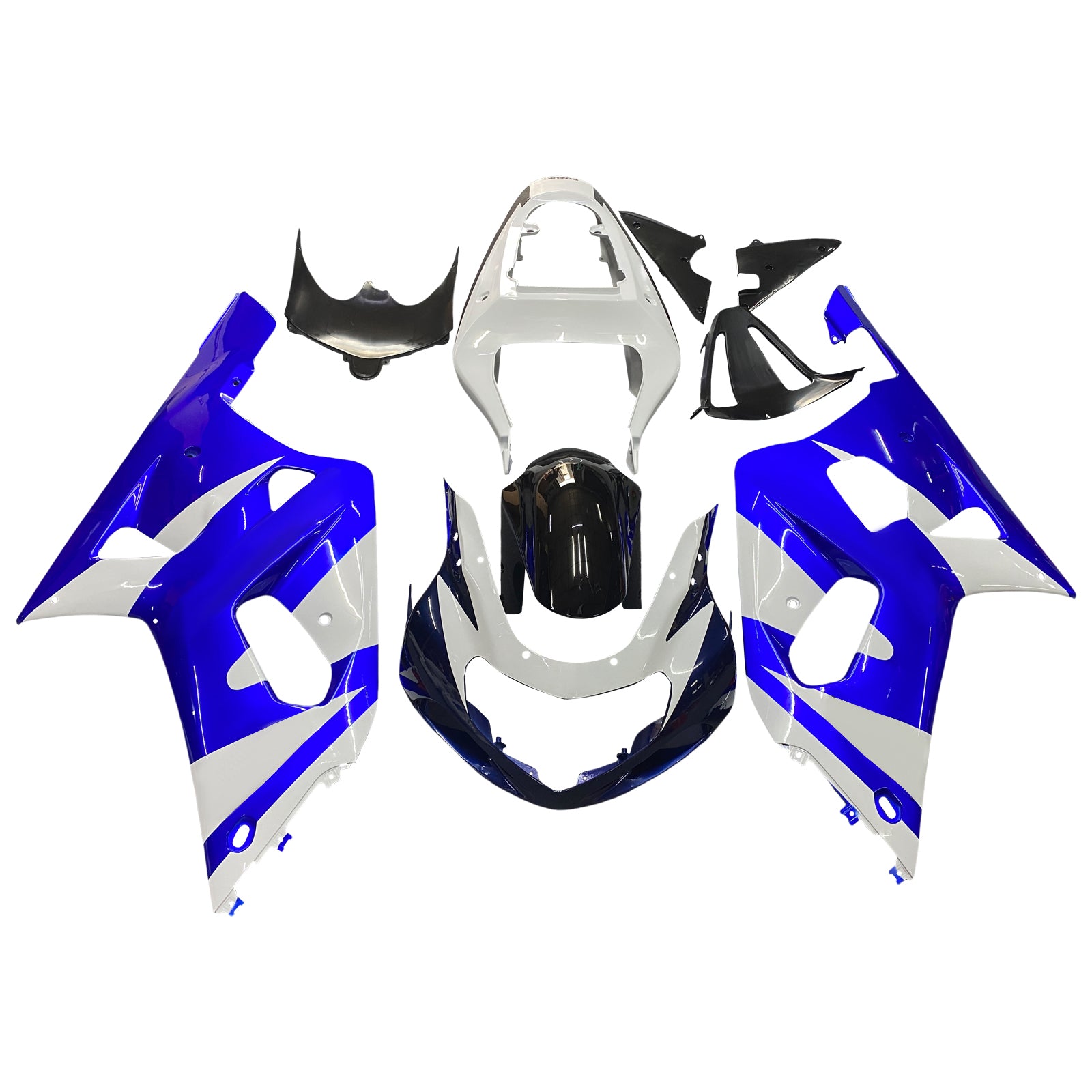 Fairings 2001-2003 Suzuki GSXR 600 Blue & White GSXR