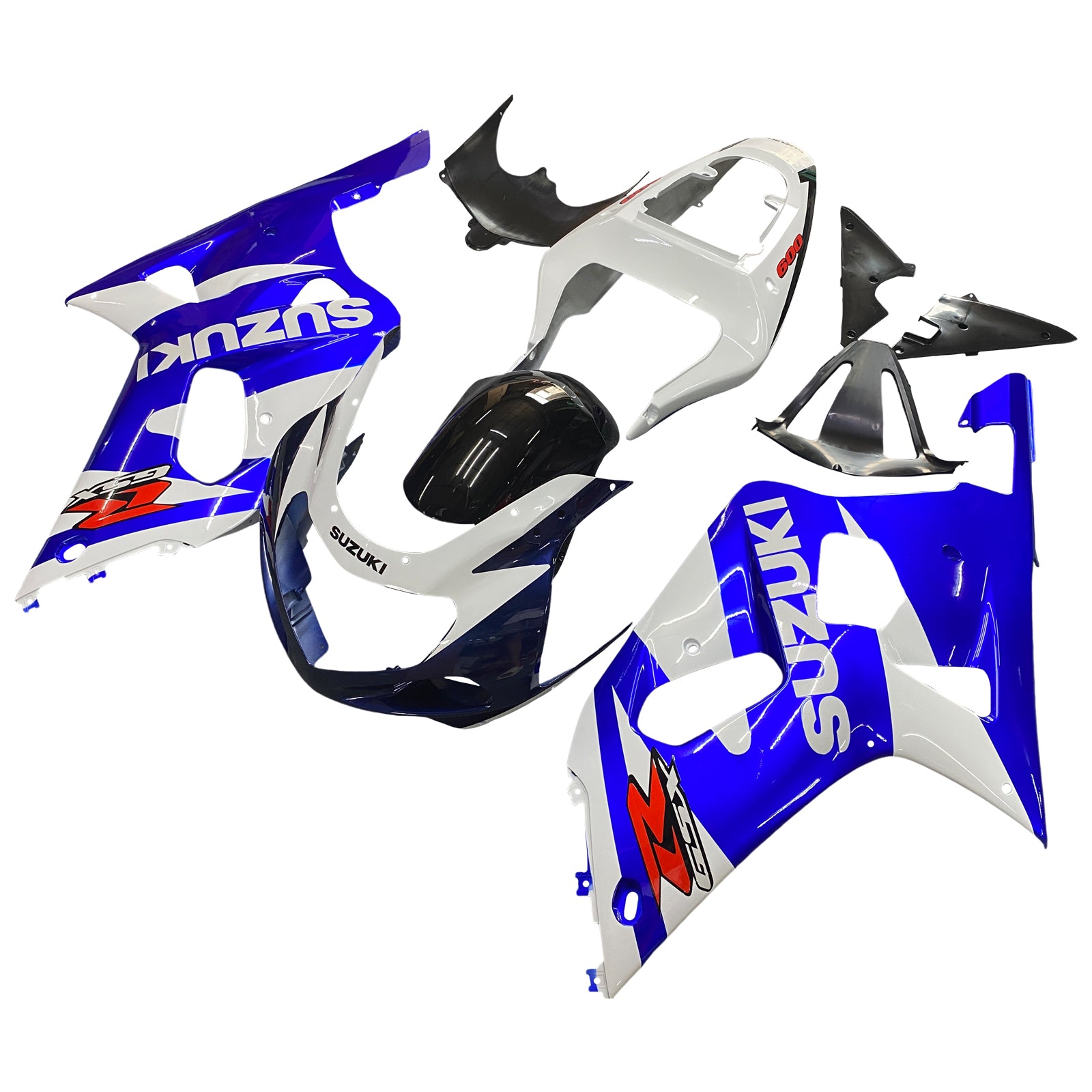 Fairings 2001-2003 Suzuki GSXR 600 Blue & White GSXR