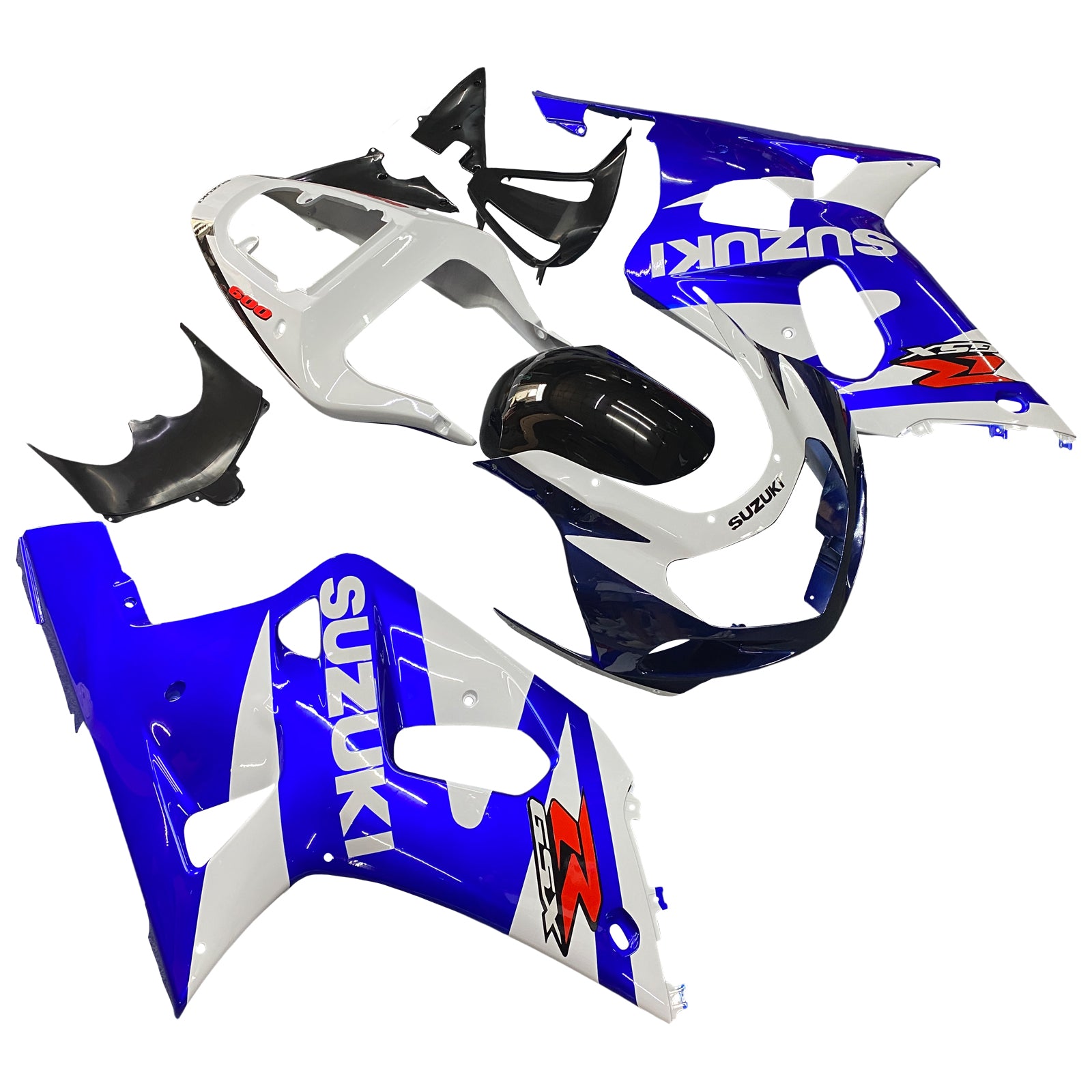 Fairings 2001-2003 Suzuki GSXR 600 Blue & White GSXR