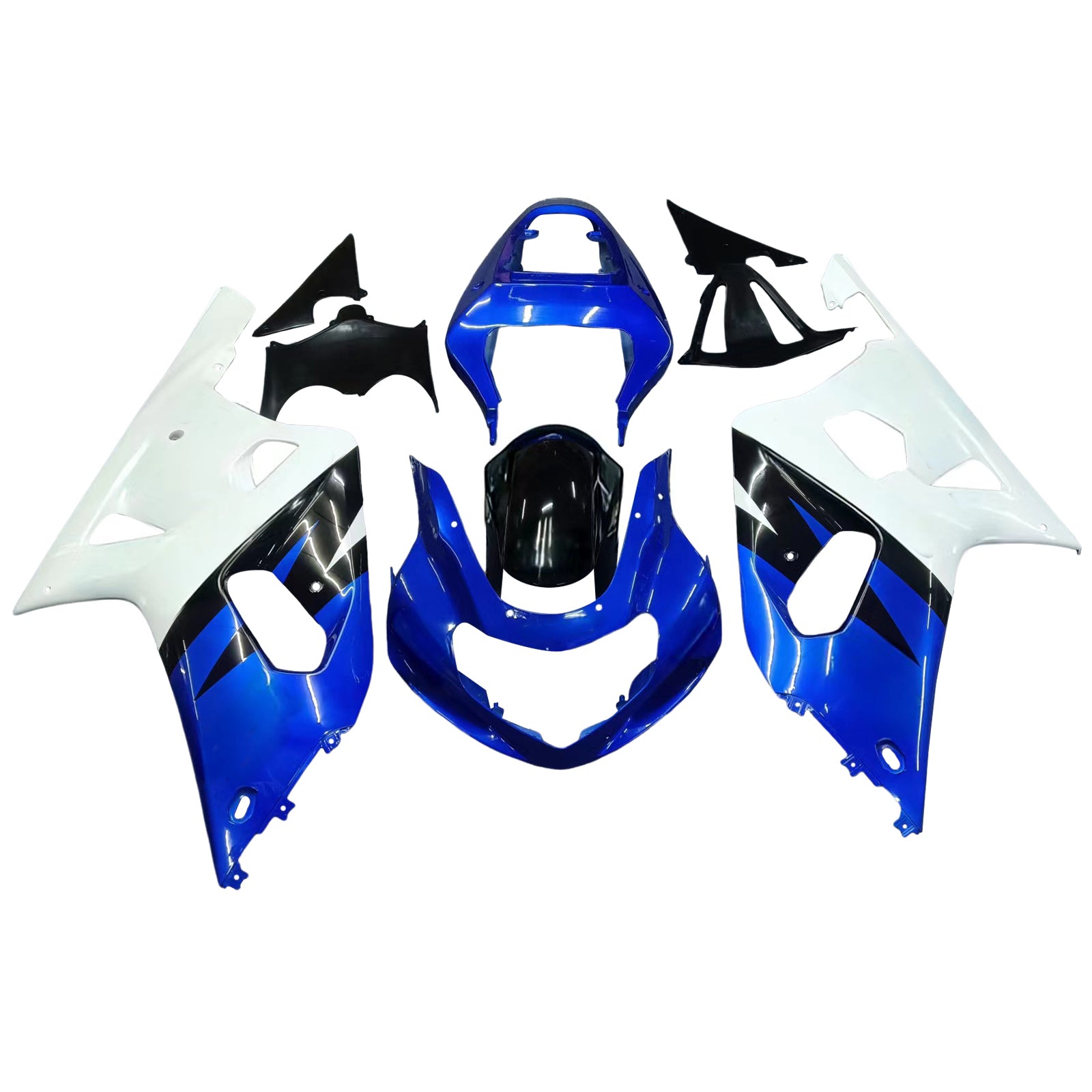 Fairings 2001-2003 Suzuki GSXR 600 Blue Motul Suzuki