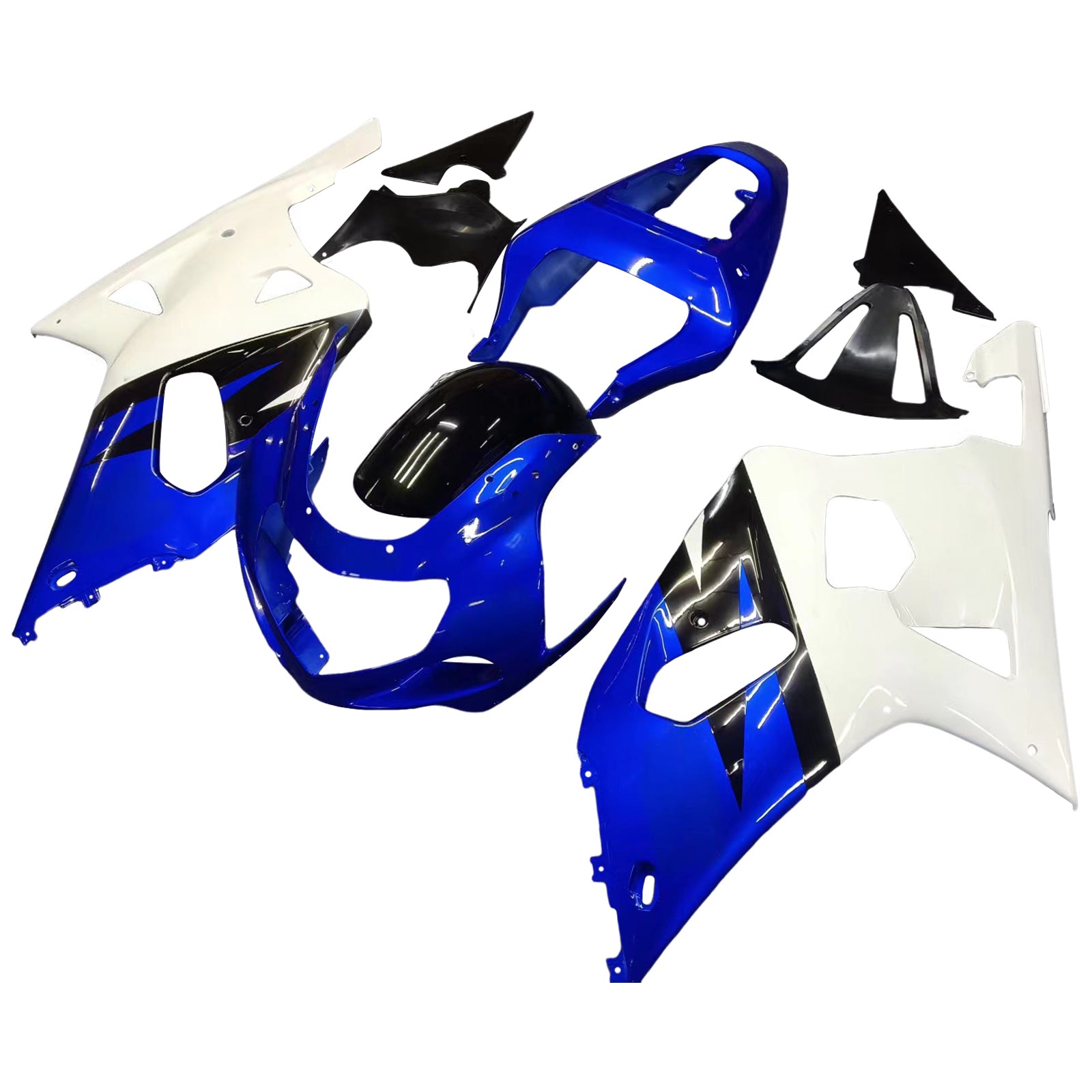 Fairings 2001-2003 Suzuki GSXR 600 Blue Motul Suzuki