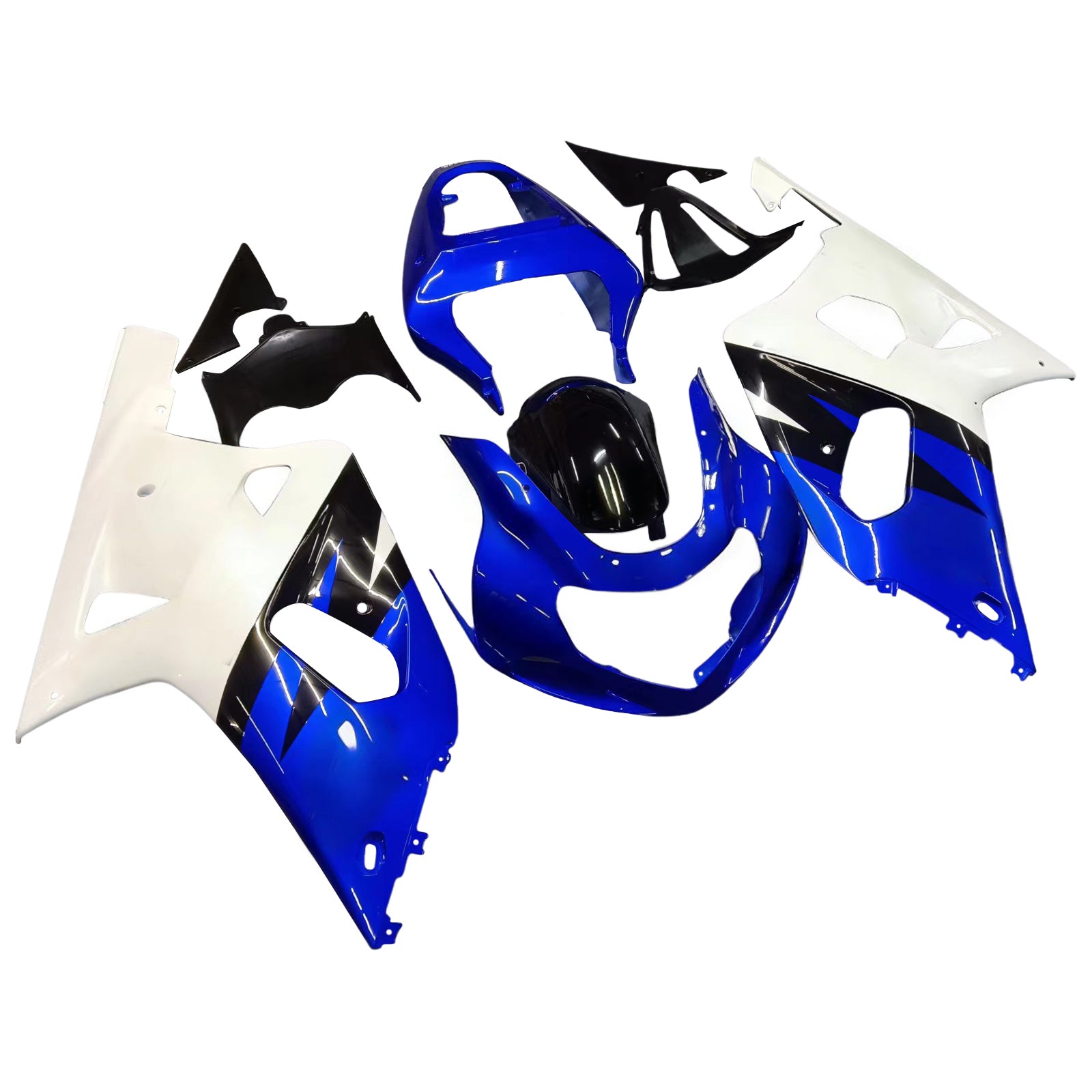 Fairings 2001-2003 Suzuki GSXR 600 Blue Motul Suzuki