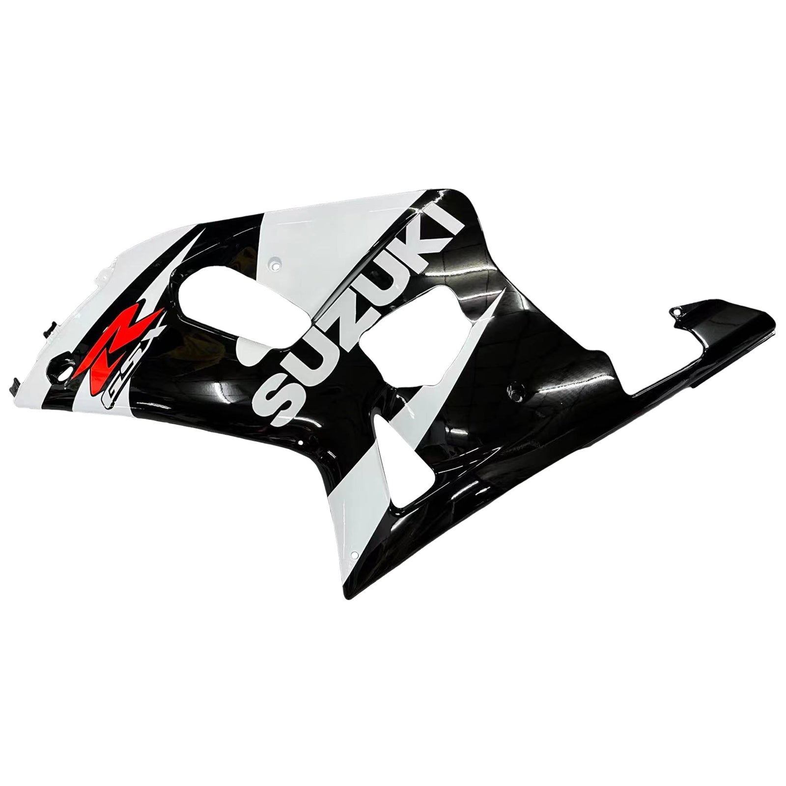 Fairings 2001-2003 سوزوكي GSXR 600 أبيض وأسود GSXR