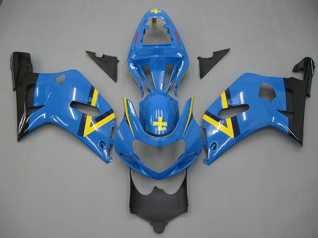 Fairings 2001-2003 Suzuki GSXR 600 Blue Black Rizla GSXR Generic