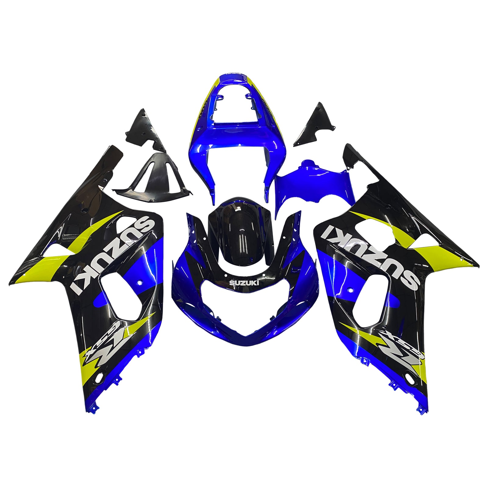 Fairings 2001-2003 Suzuki GSXR 600 Blue & Black GSXR  Generic