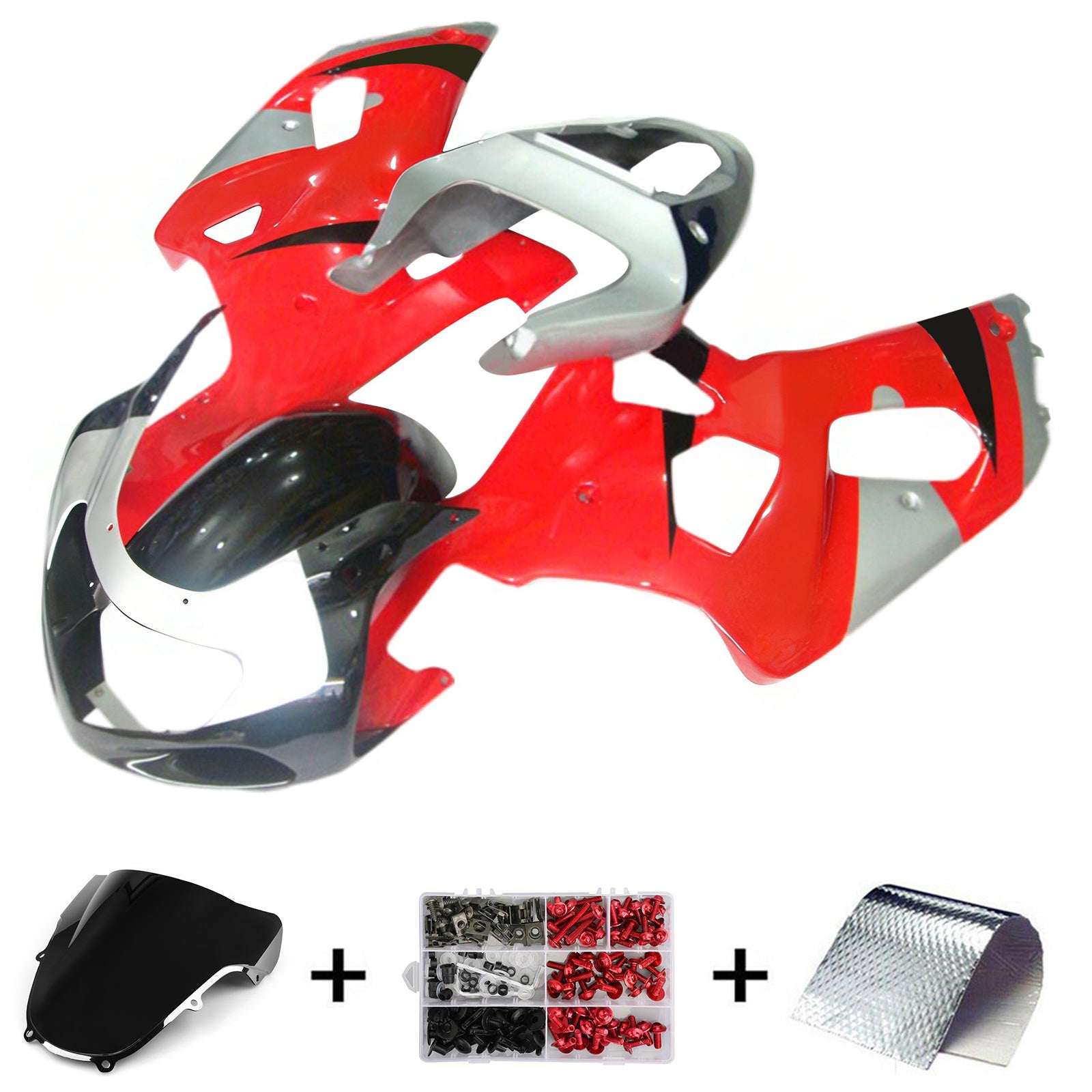 Suzuki GSXR600 GSXR750 2001-2003 K1 Fairing Kit Bodywork Plastic ABS
