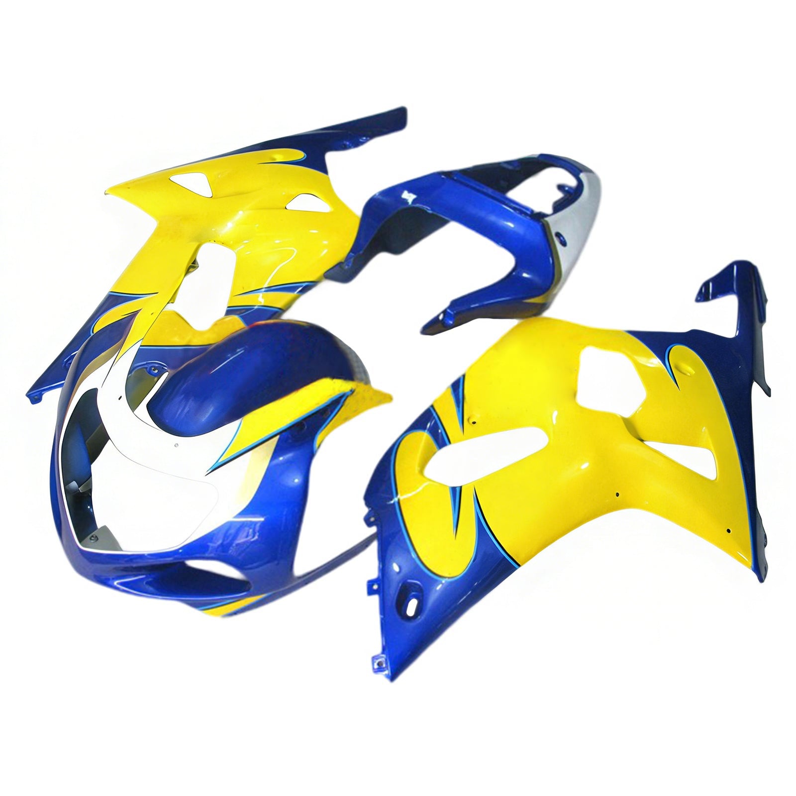 Suzuki GSXR600 GSXR750 2001-2003 K1 Fairing Kit Bodywork Plastic ABS