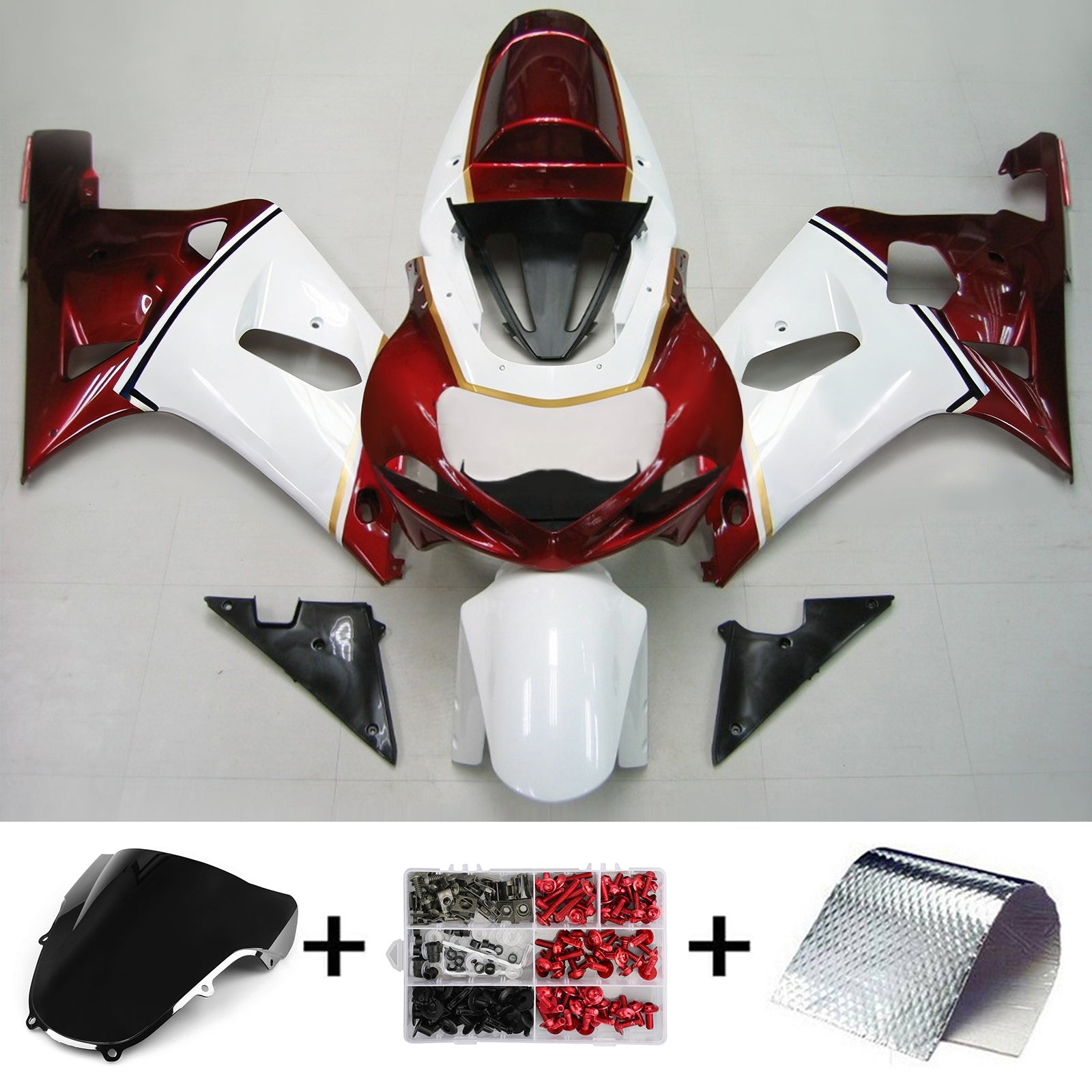 Suzuki GSXR600 2001-2003 Fairing Kit Bodywork Plastic ABS