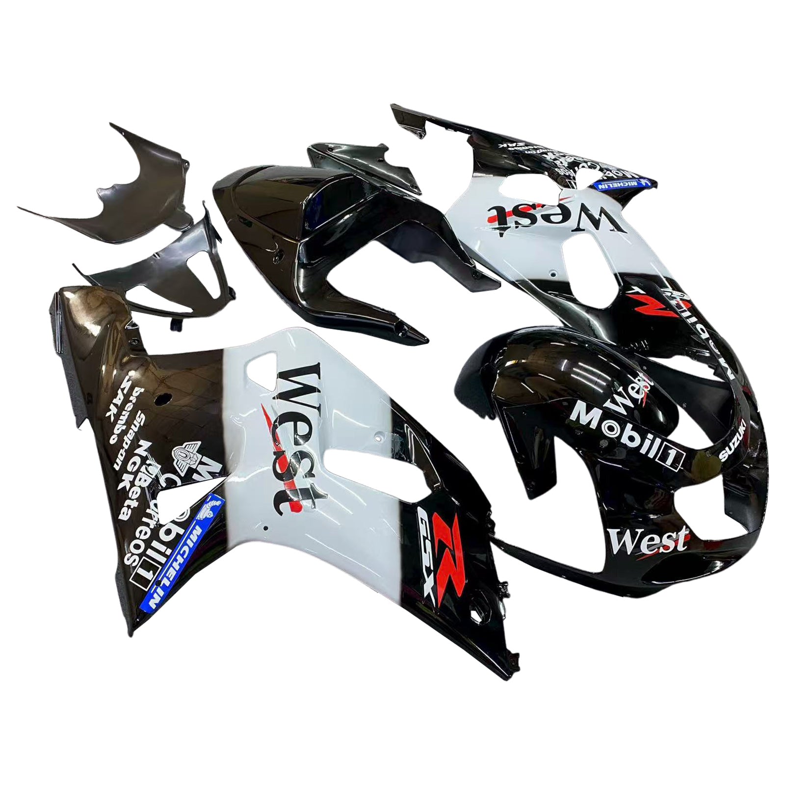 Amotopart Suzuki GSXR600 2001-2003 GSXR750 2000-2003 K1 Fairing Kit