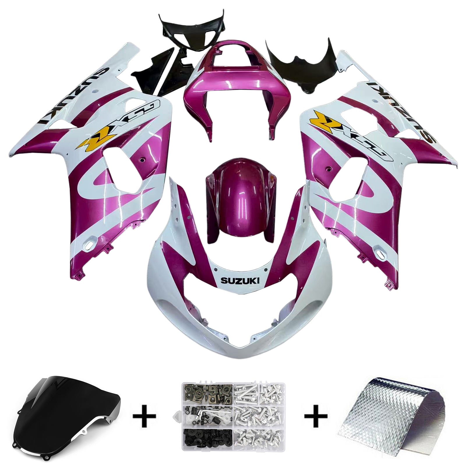 Amotopart Suzuki GSXR600 2001-2003 GSXR750 2000-2003 K1 Fairing Kit