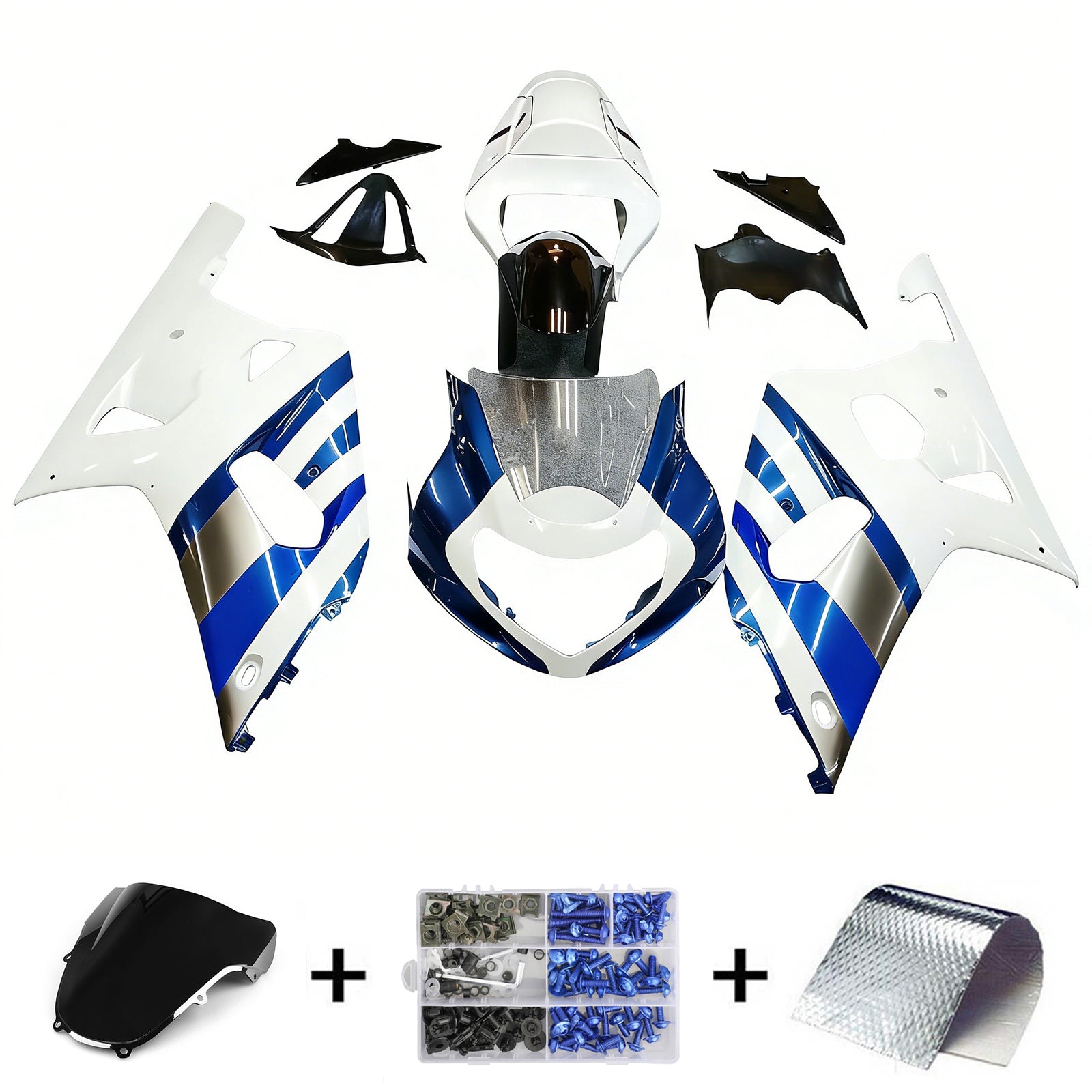 Amotopart Suzuki GSXR600 2001-2003 GSXR750 2000-2003 K1 Fairing Kit