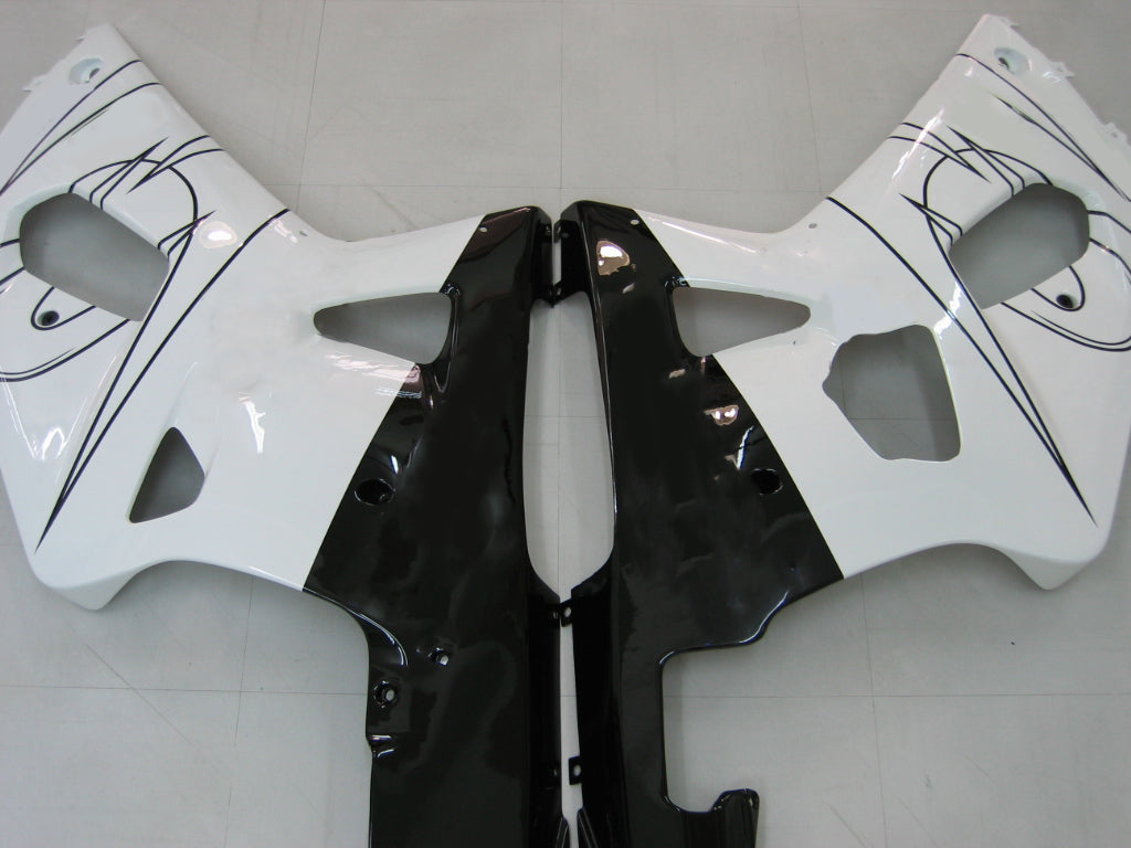 Fairings 2001-2003 Suzuki GSXR 750 White Black Alstare Corona  Generic