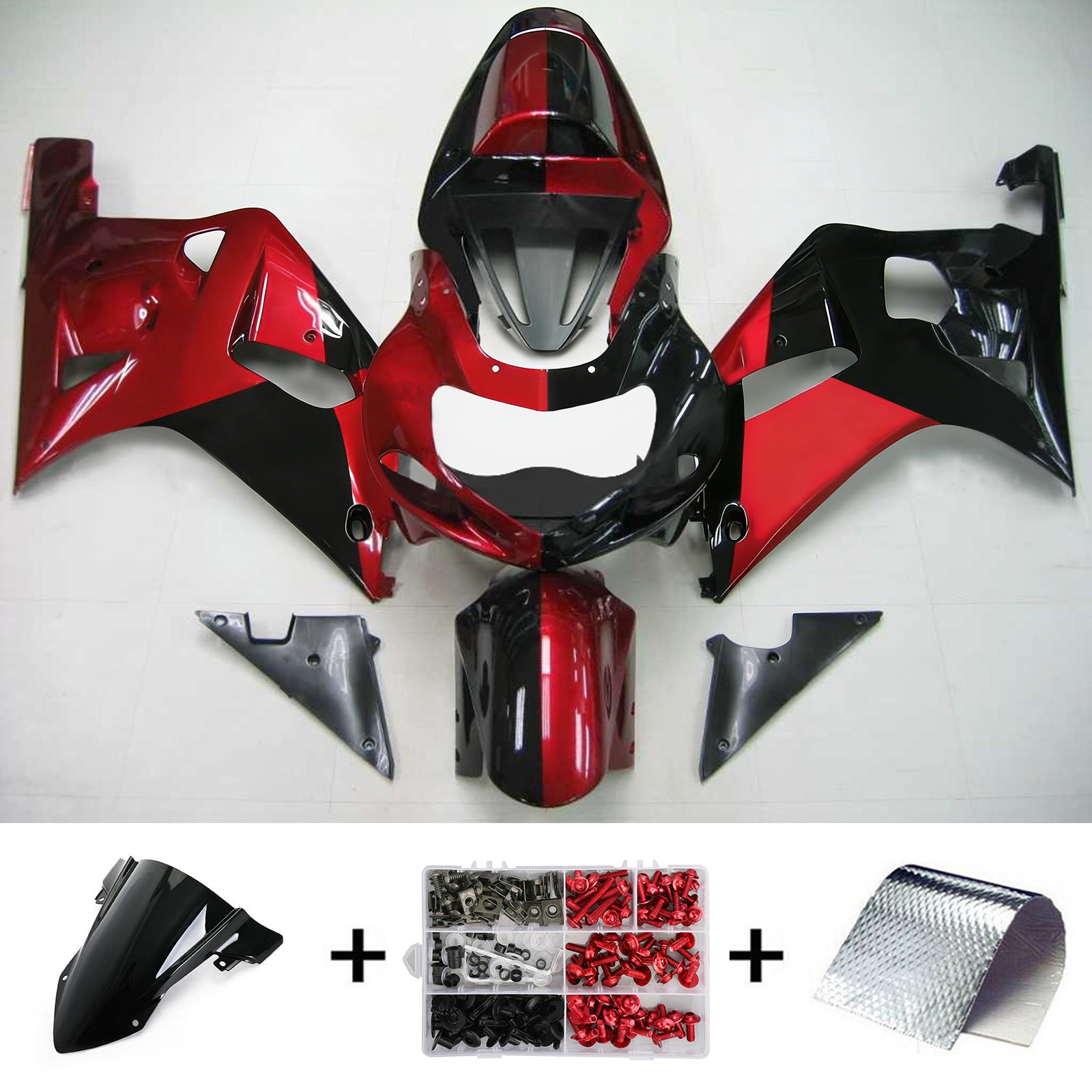 Suzuki GSXR750 2001-2003 Fairing Kit Bodywork Plastic ABS