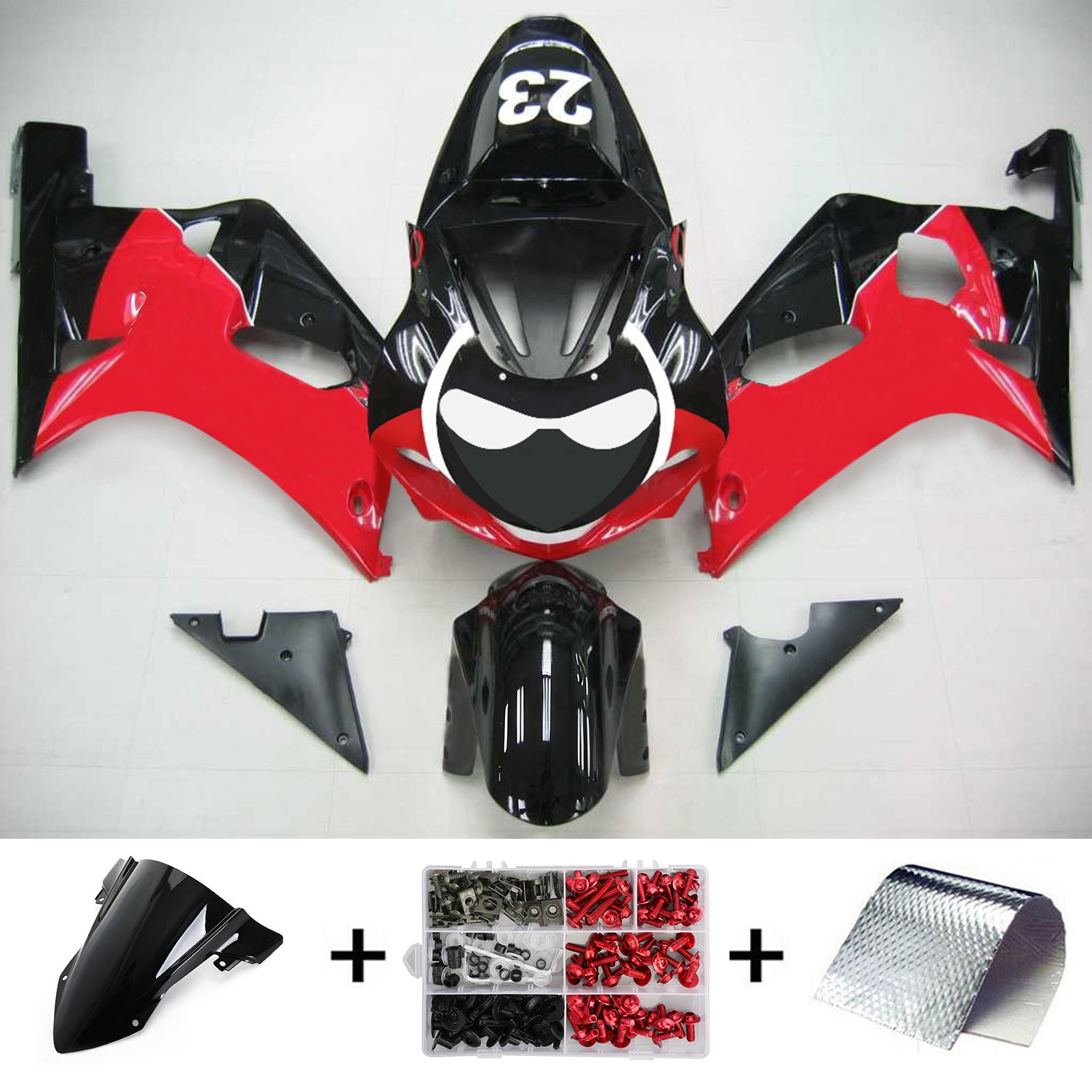 Kit Carenado Suzuki GSXR750 2001-2003 Carrocería Plástico ABS